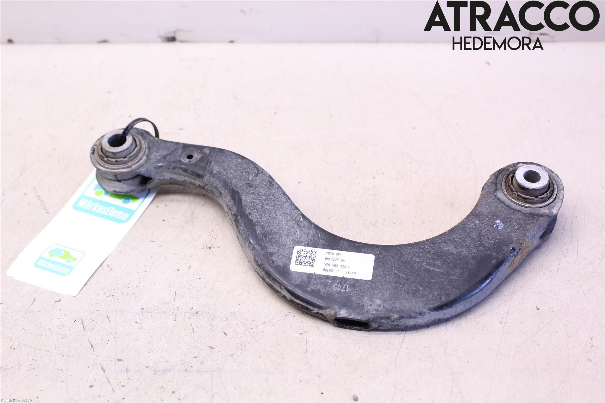 Volkswagen VW TIGUAN 16-24 Bärarm Bak Övre Vänster