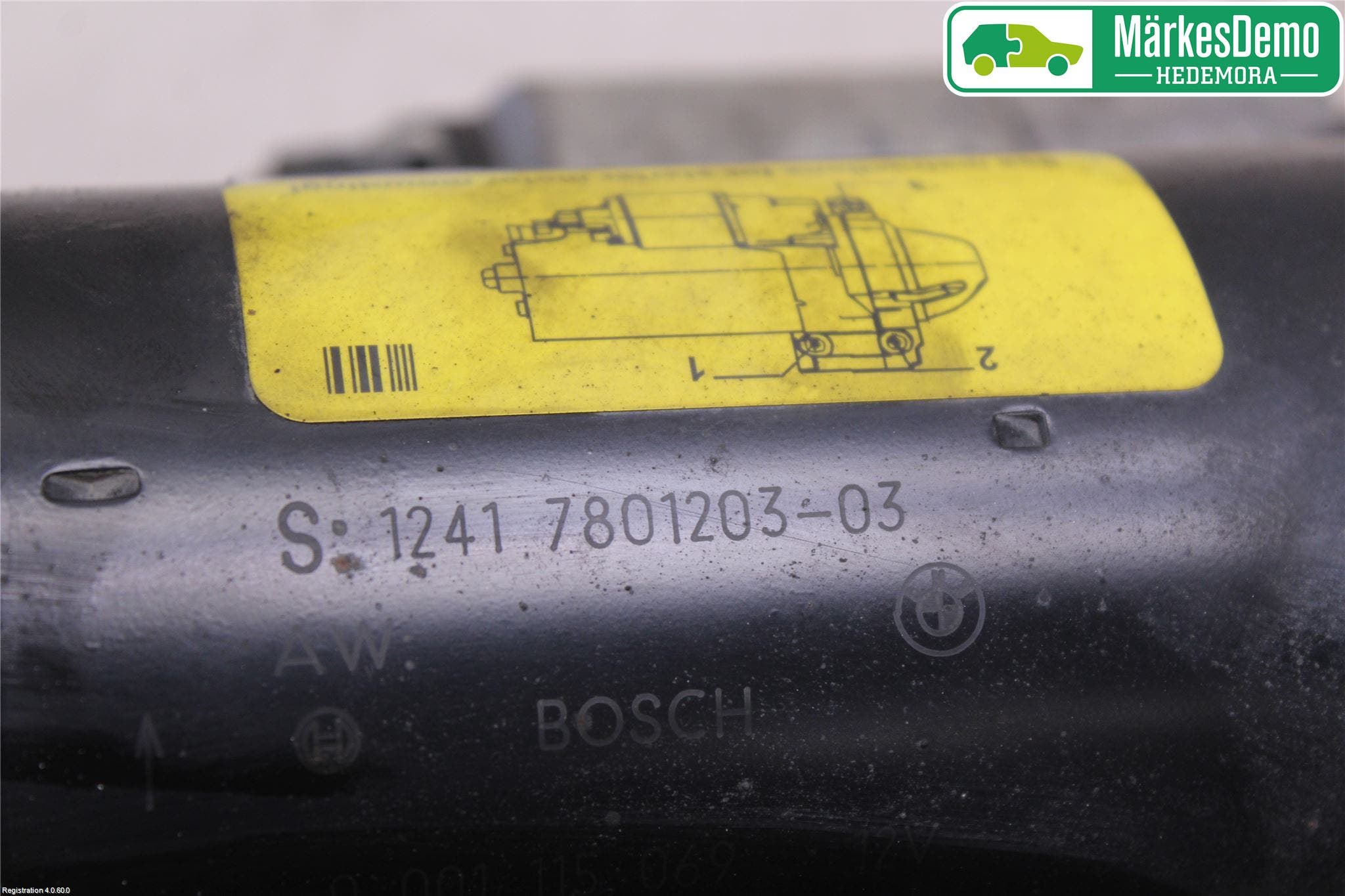 BMW 3 E90/91 SED/TOU 05-12 Startmotor Diesel