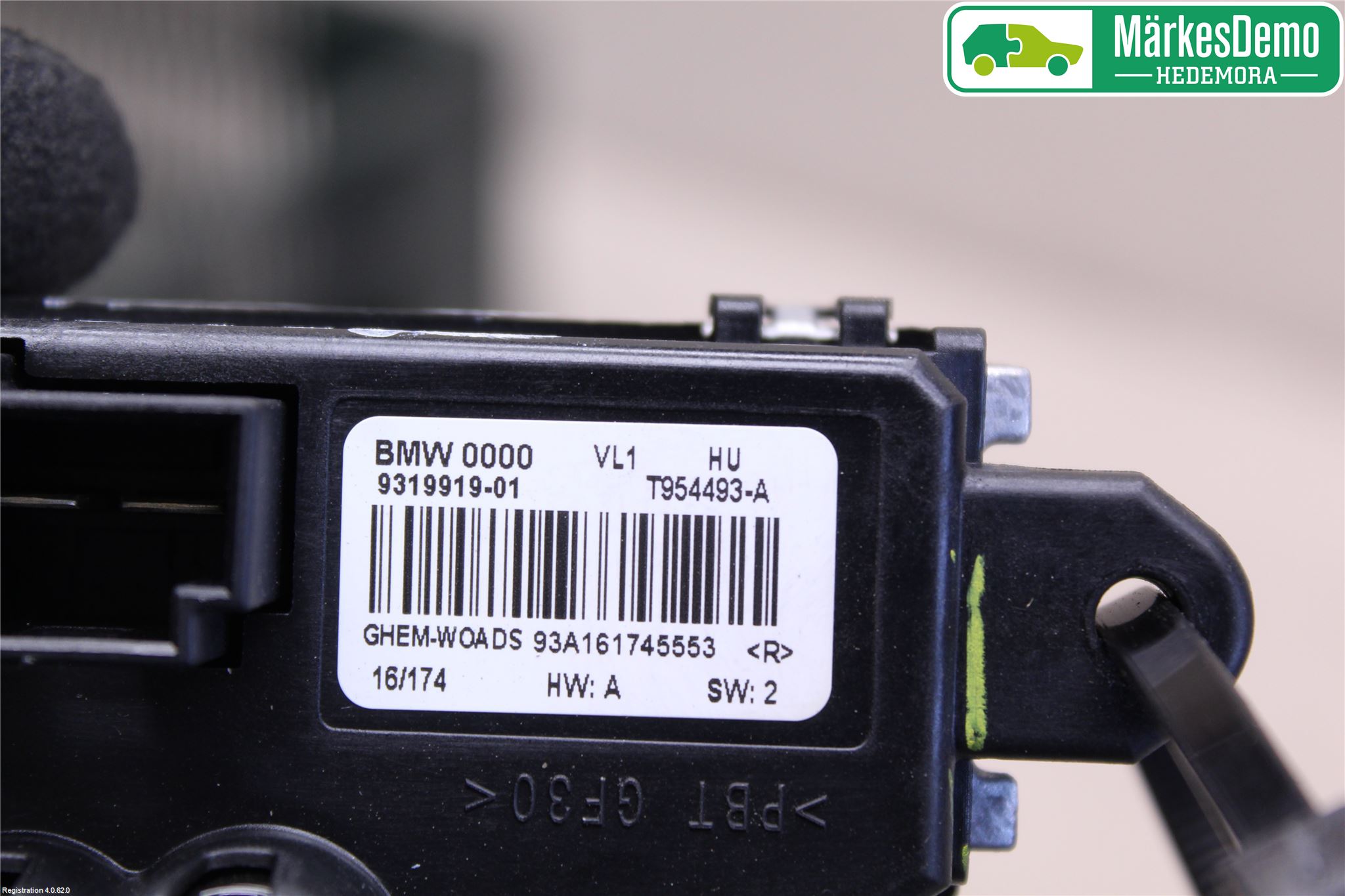 BMW 3 F30/F31/F80 12-19 Värmefläktsmotstånd