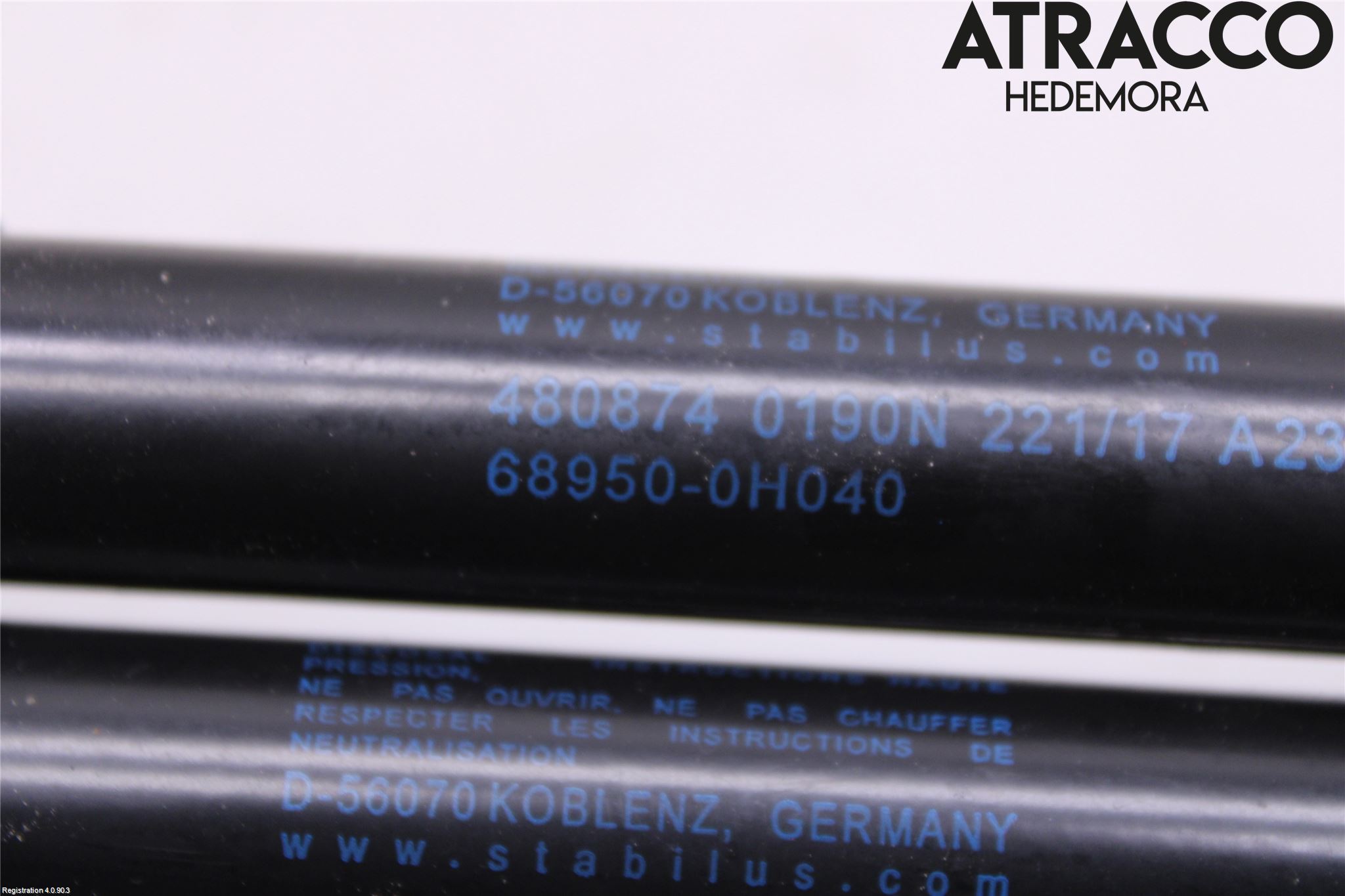 Peugeot 108 15-22 Gasfjäder Baklucka