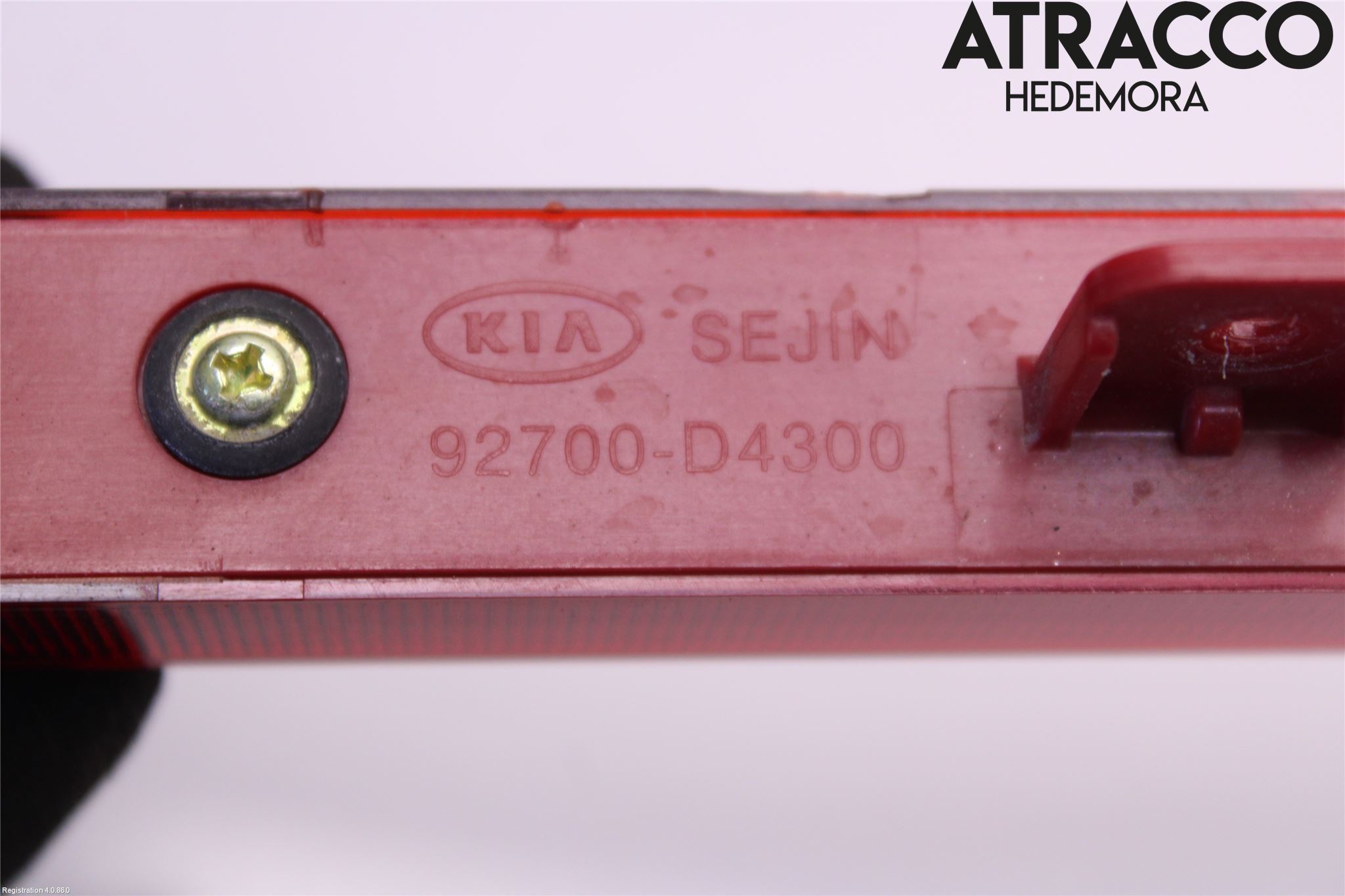 Kia OPTIMA 16-20 Bromsljus Bakruta