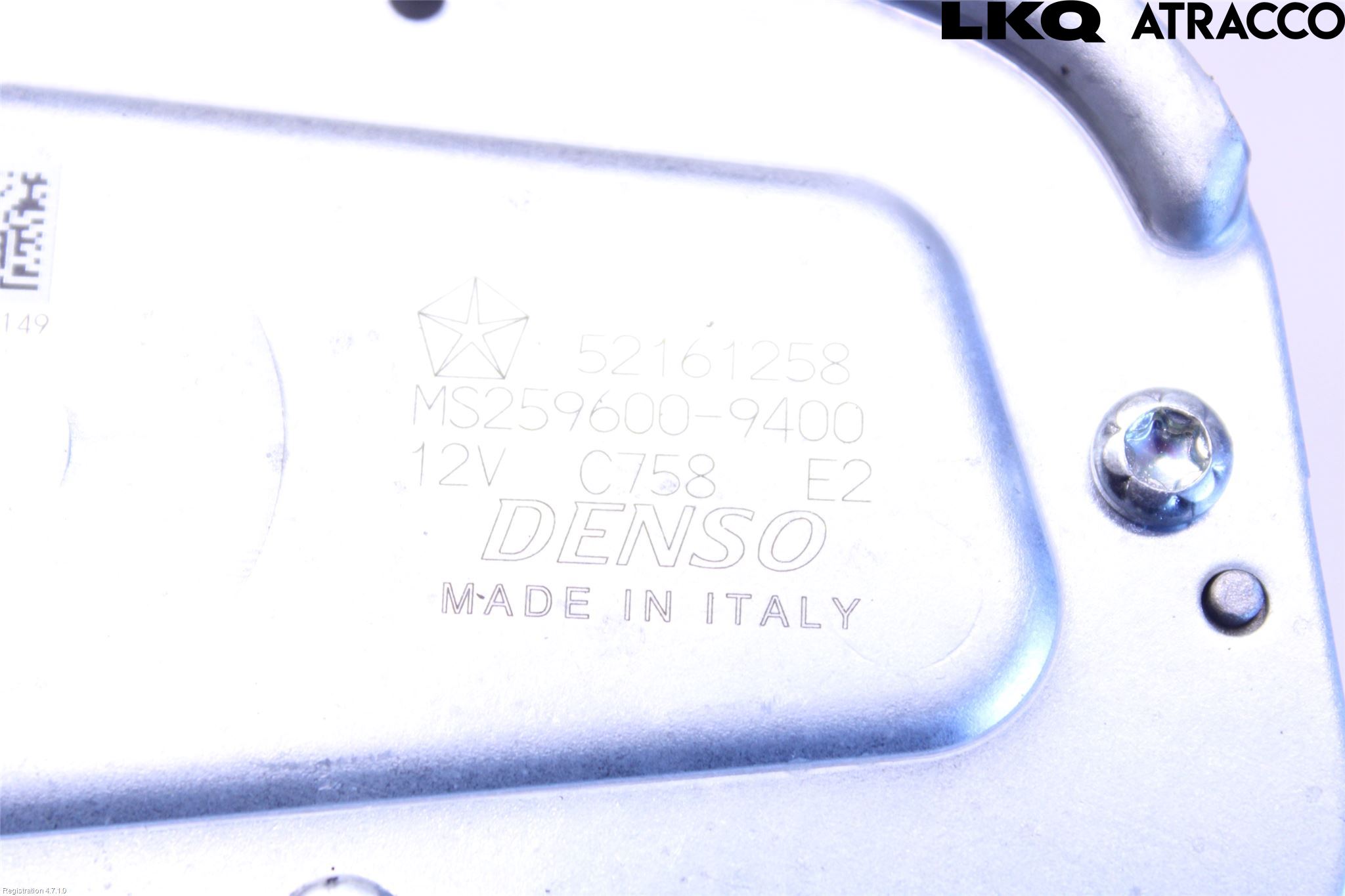 Jeep COMPASS Torkarmotor Baklucka