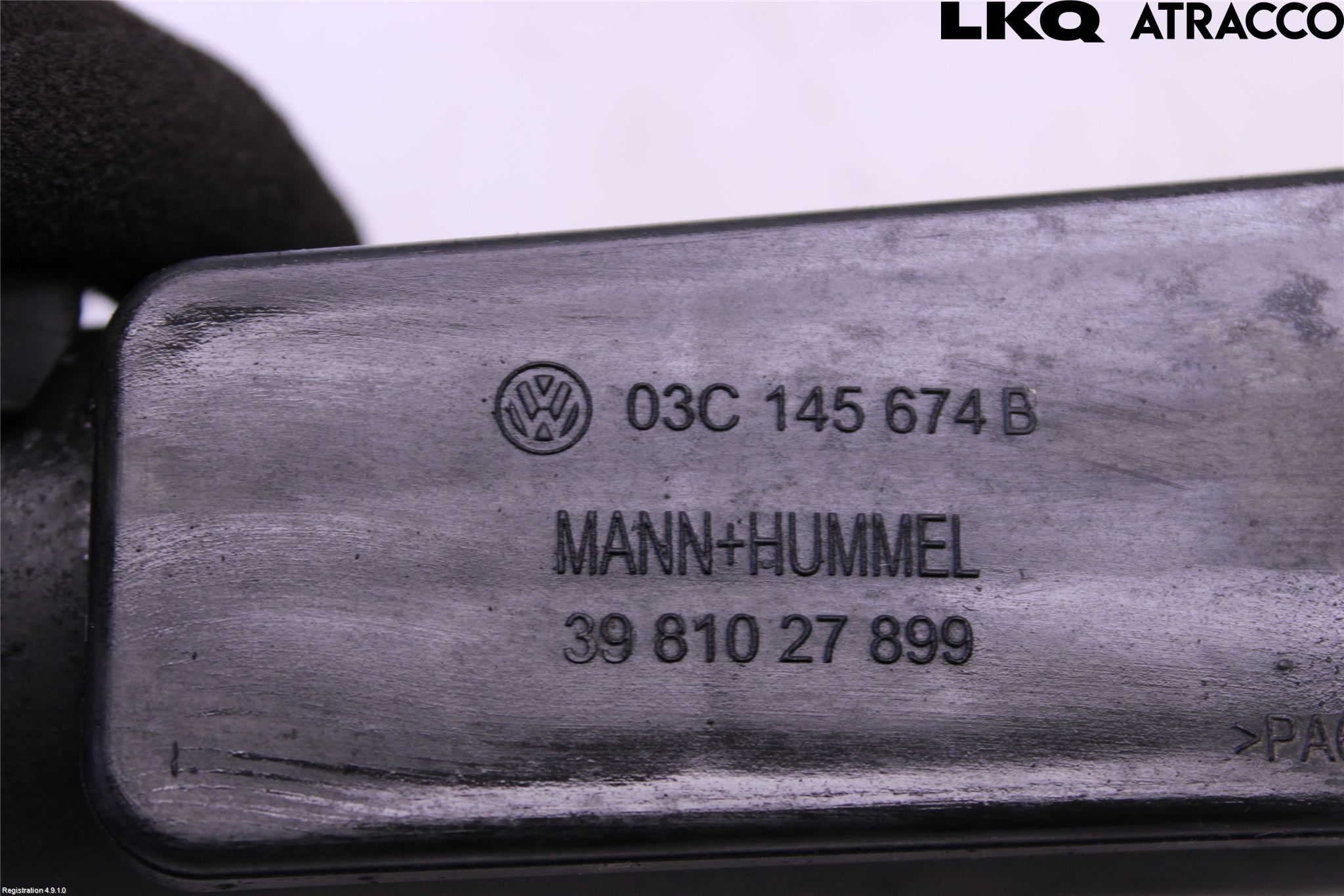 Volkswagen VW PASSAT 11-14 Laddluft-Intercoolerrör