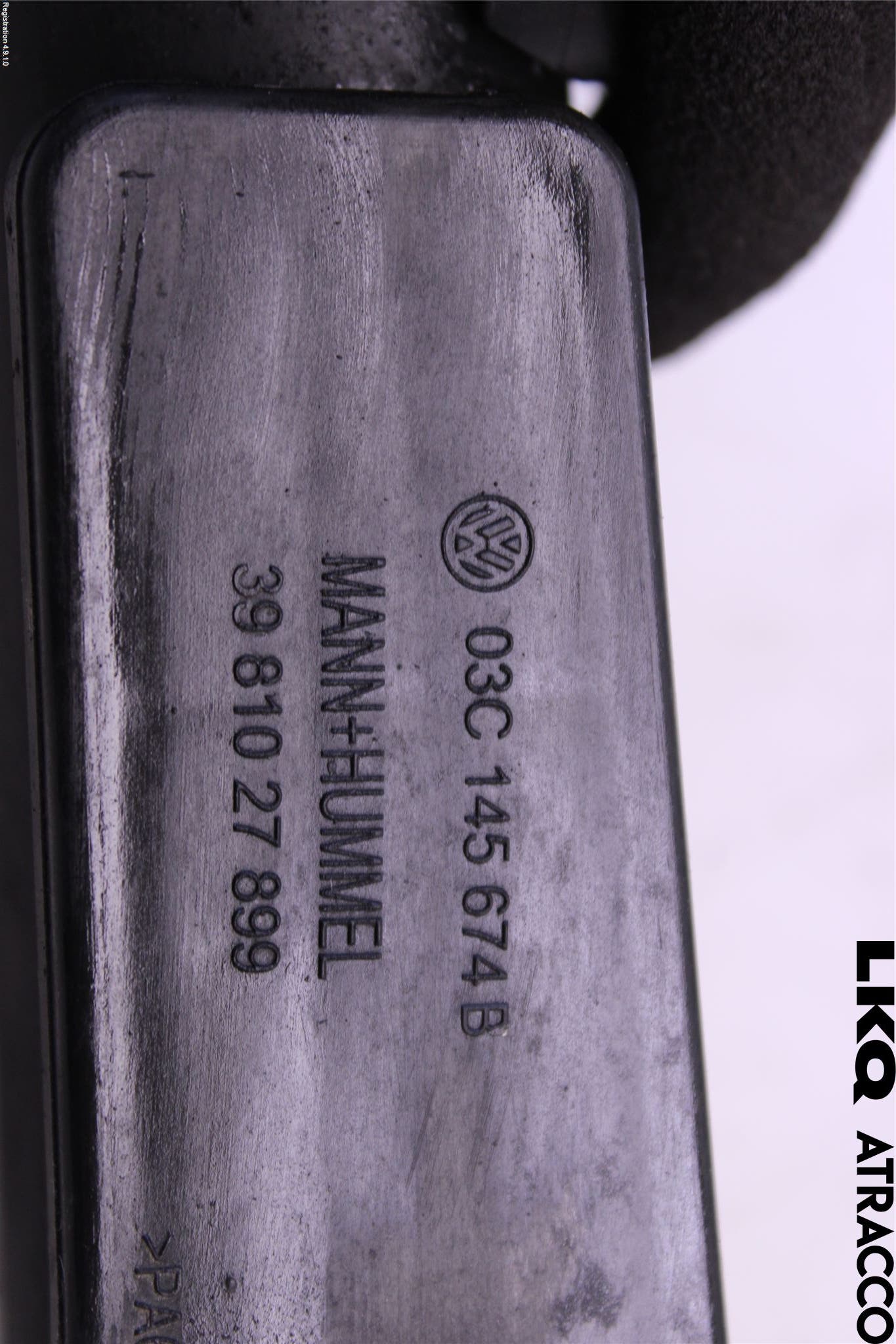 Volkswagen VW PASSAT 11-14 Laddluft-Intercoolerrör