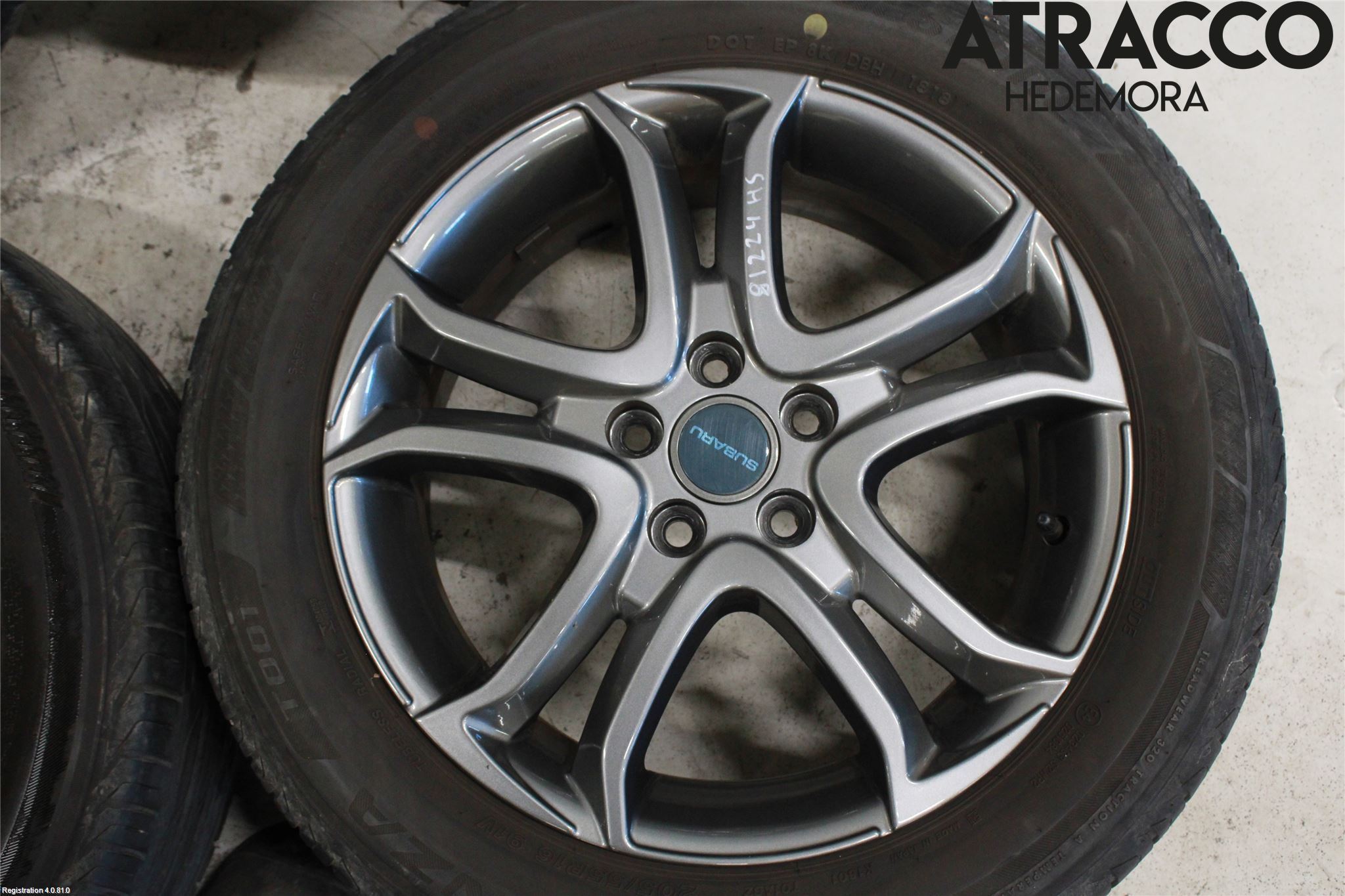 Subaru IMPREZA V 18- Sommardäck Alumfälg 4St