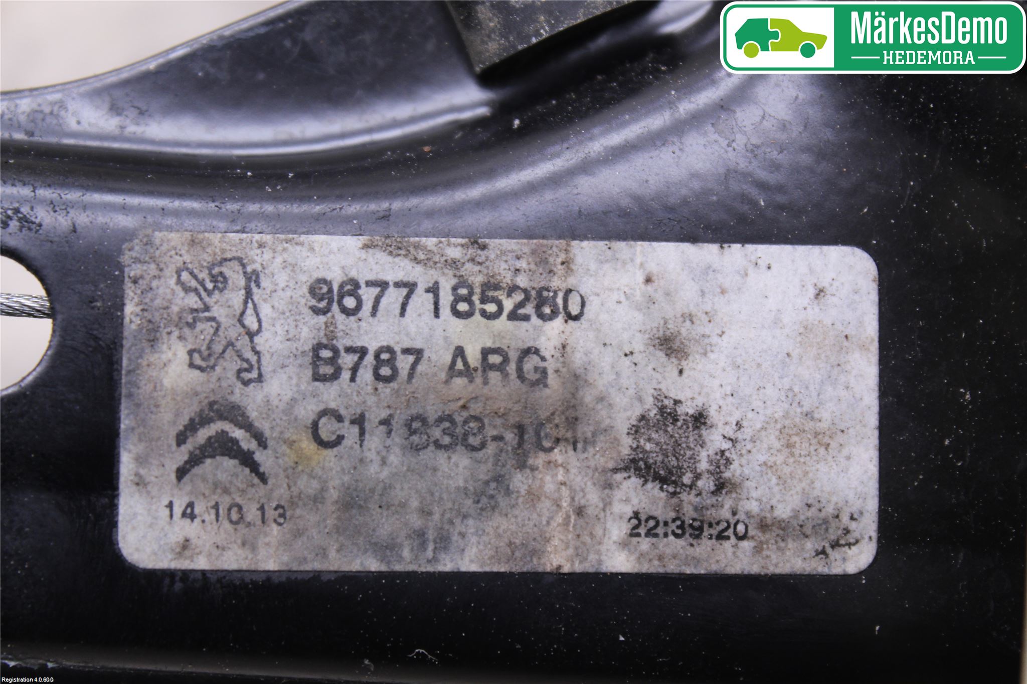 Citroen C4 GRAND PICASSO 14-18 Fönsterhiss El Kompl