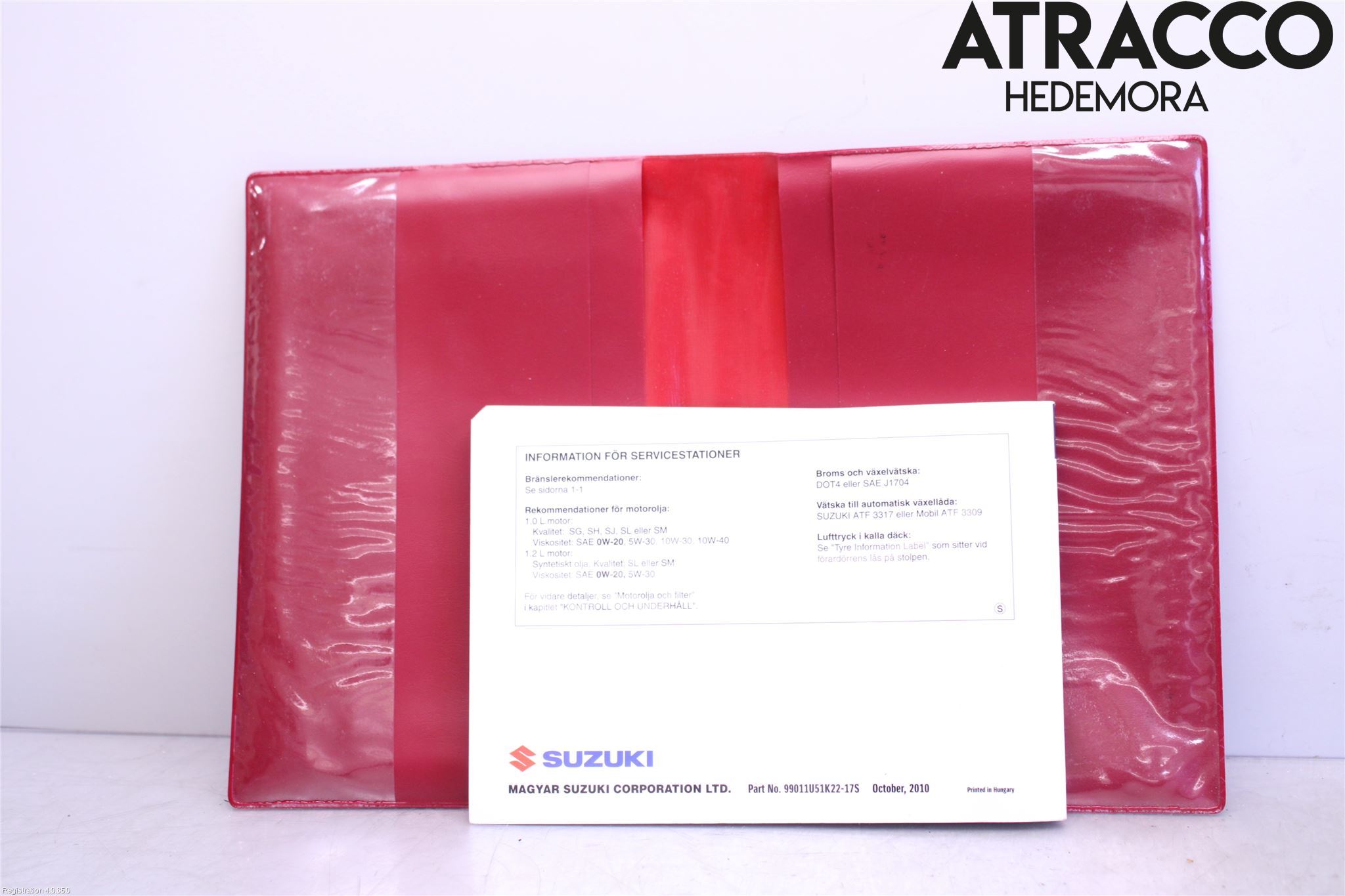 Suzuki SPLASH Instruktionsbok