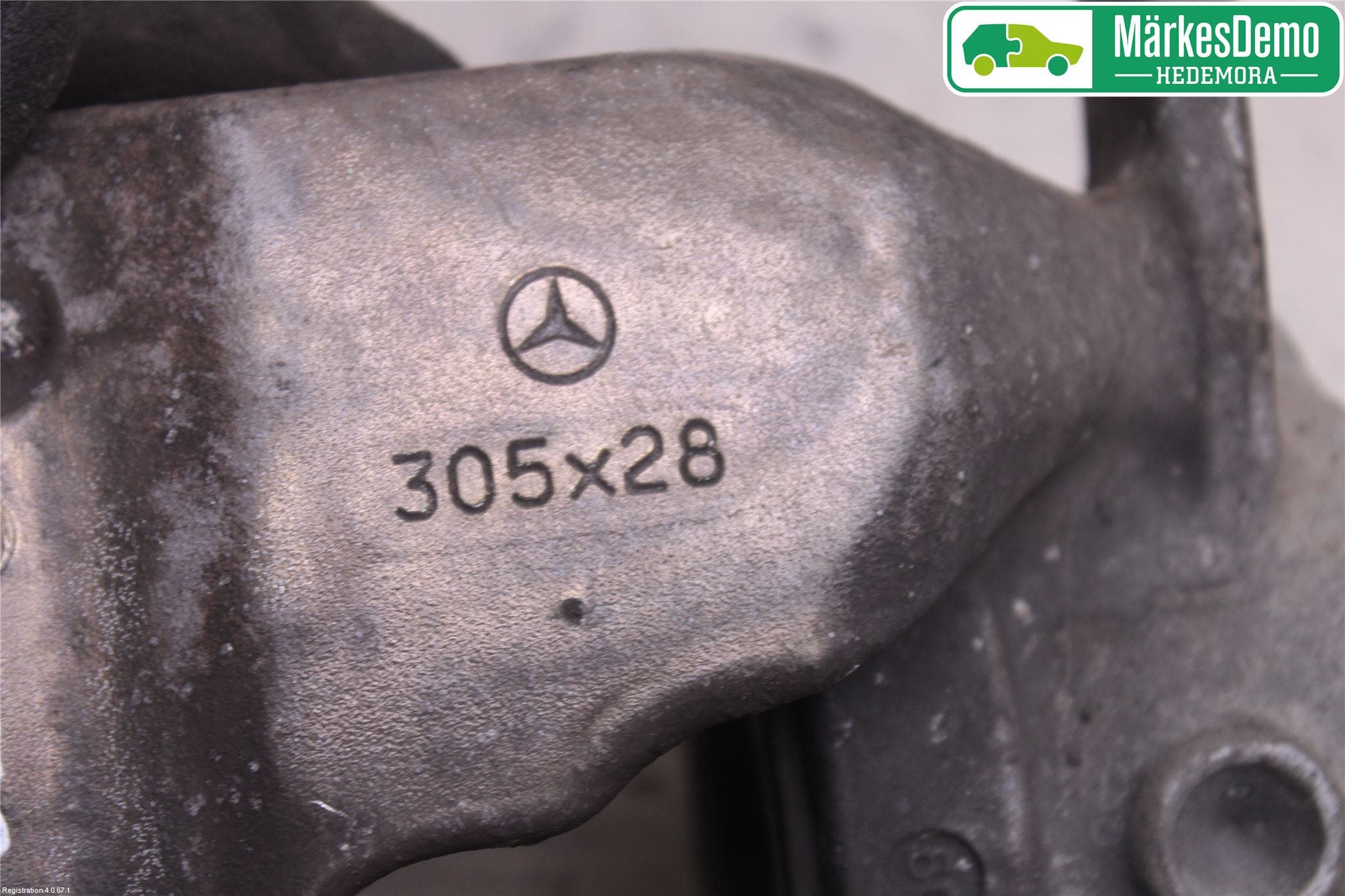 Mercedes-Benz MB C-KLASS (W205) 14-21 Bromsok Fram Vänster