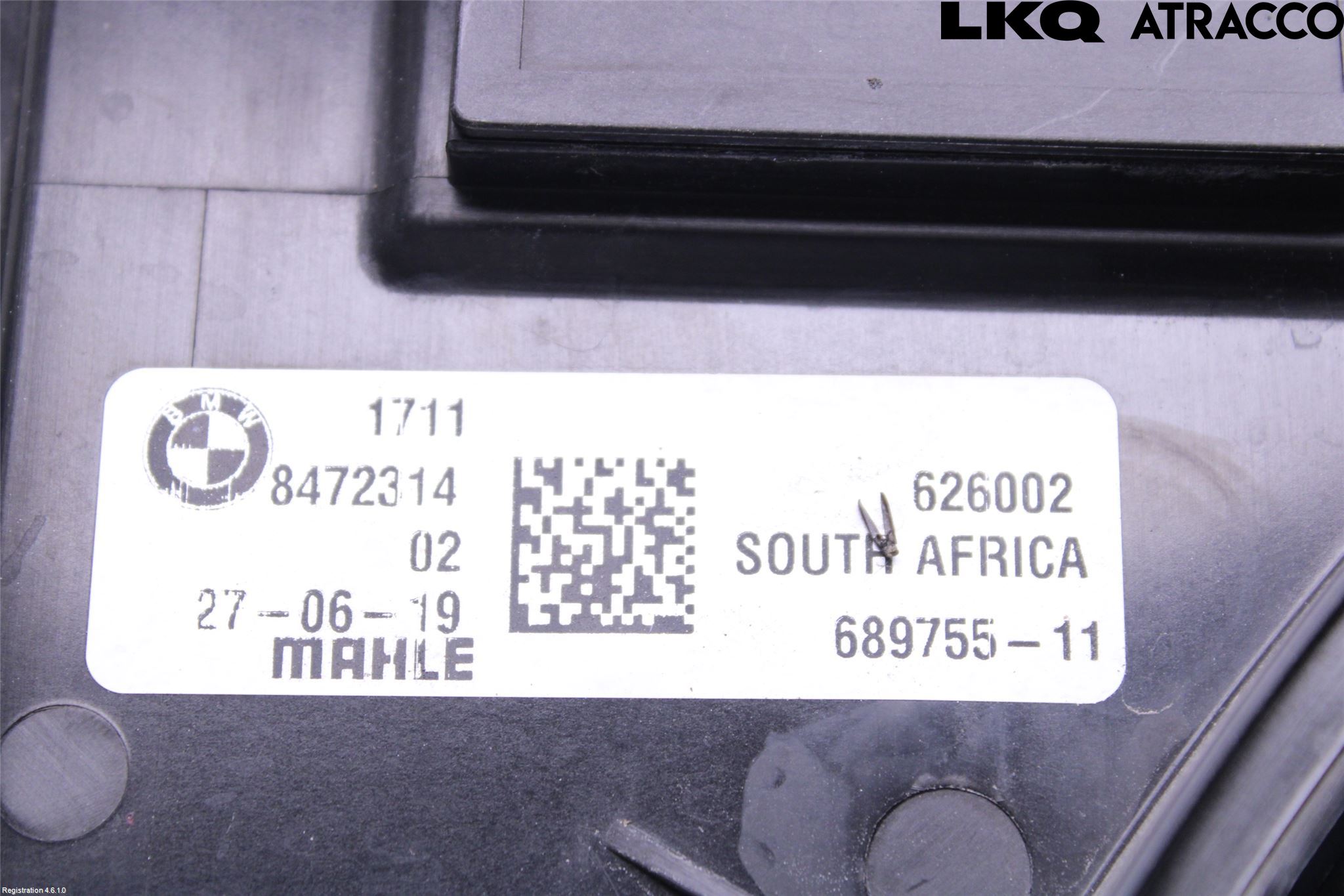 BMW X3 G01 18- Kylfläkt El