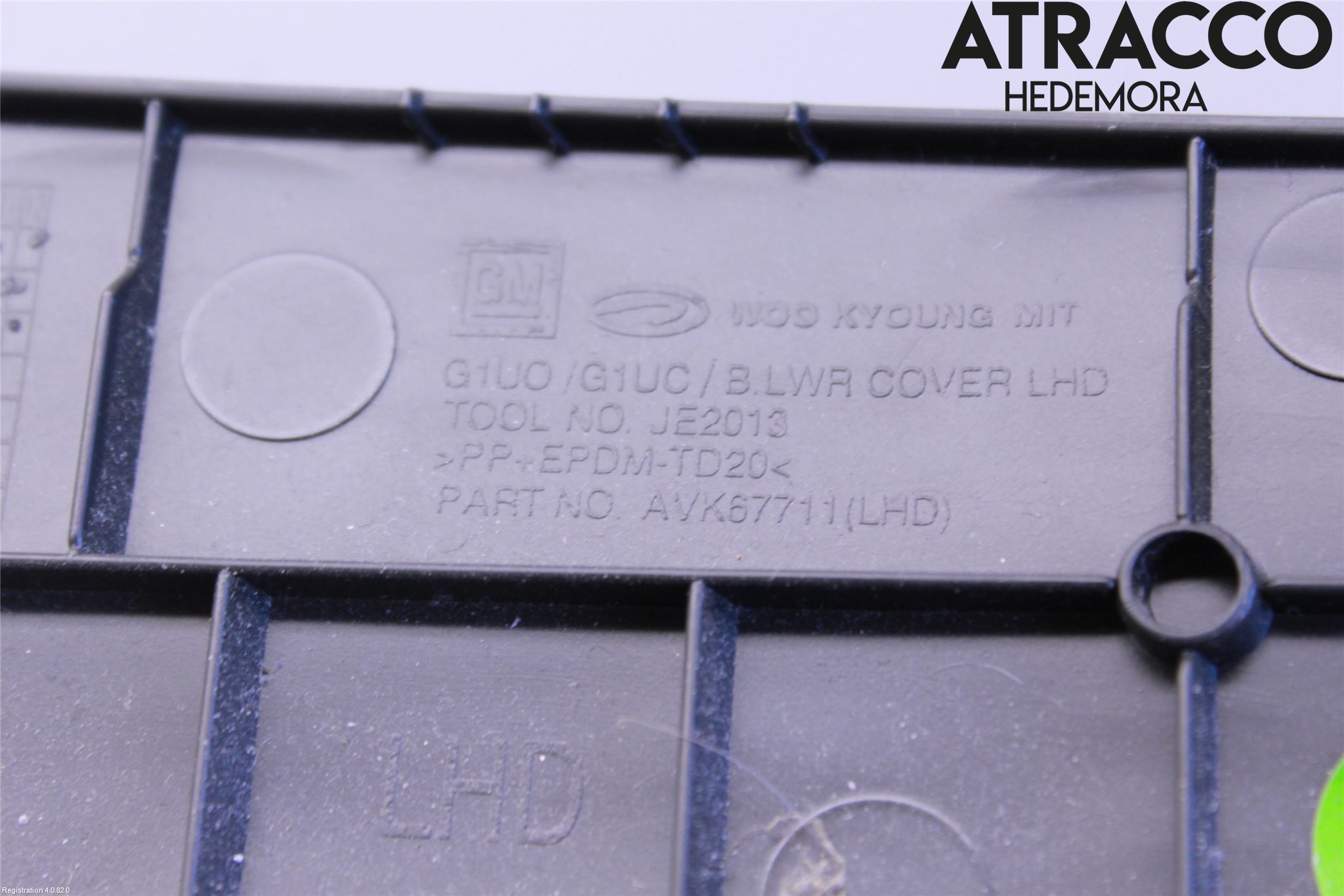 Opel MOKKA 13-20 Instrumentbräda Sparkskydd