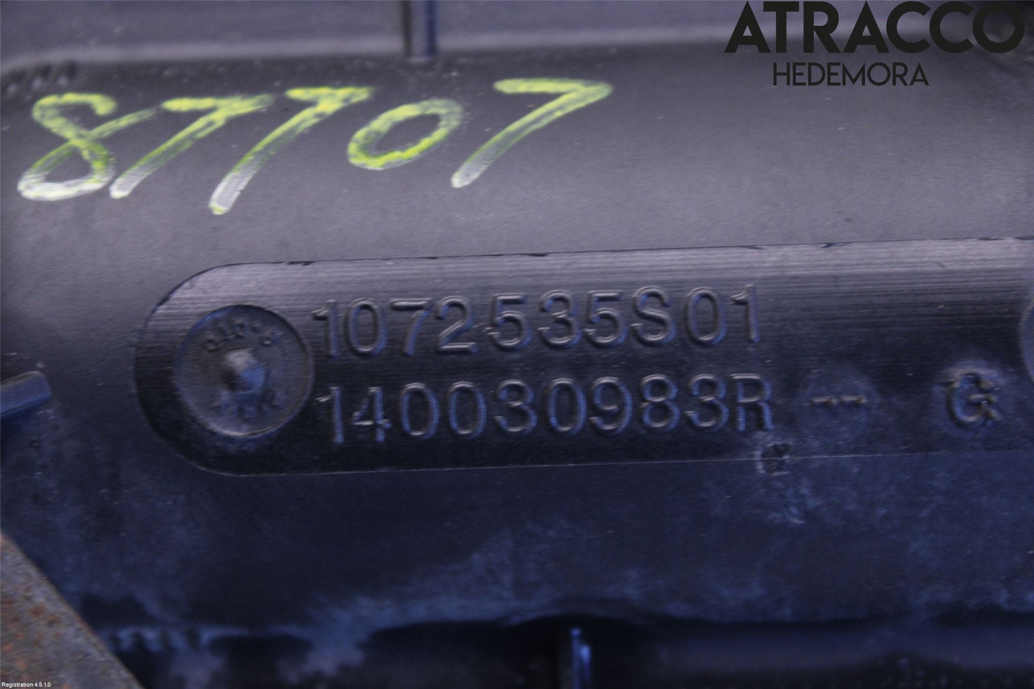 Nissan QASHQAI 14-17 Grenrör Insug