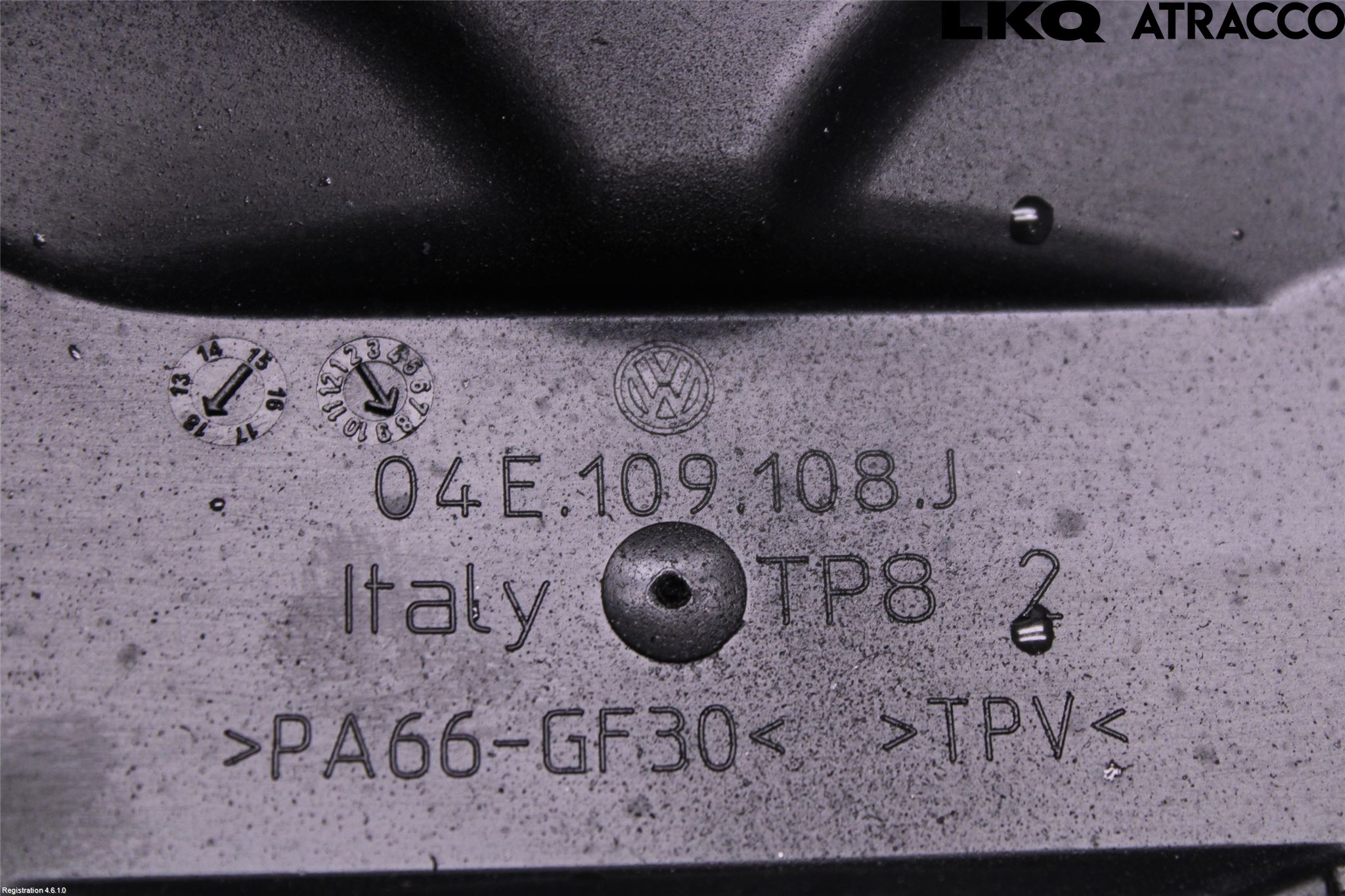 Volkswagen VW GOLF / E-GOLF VII 13-20 Kamrem-Transmissionskåpa