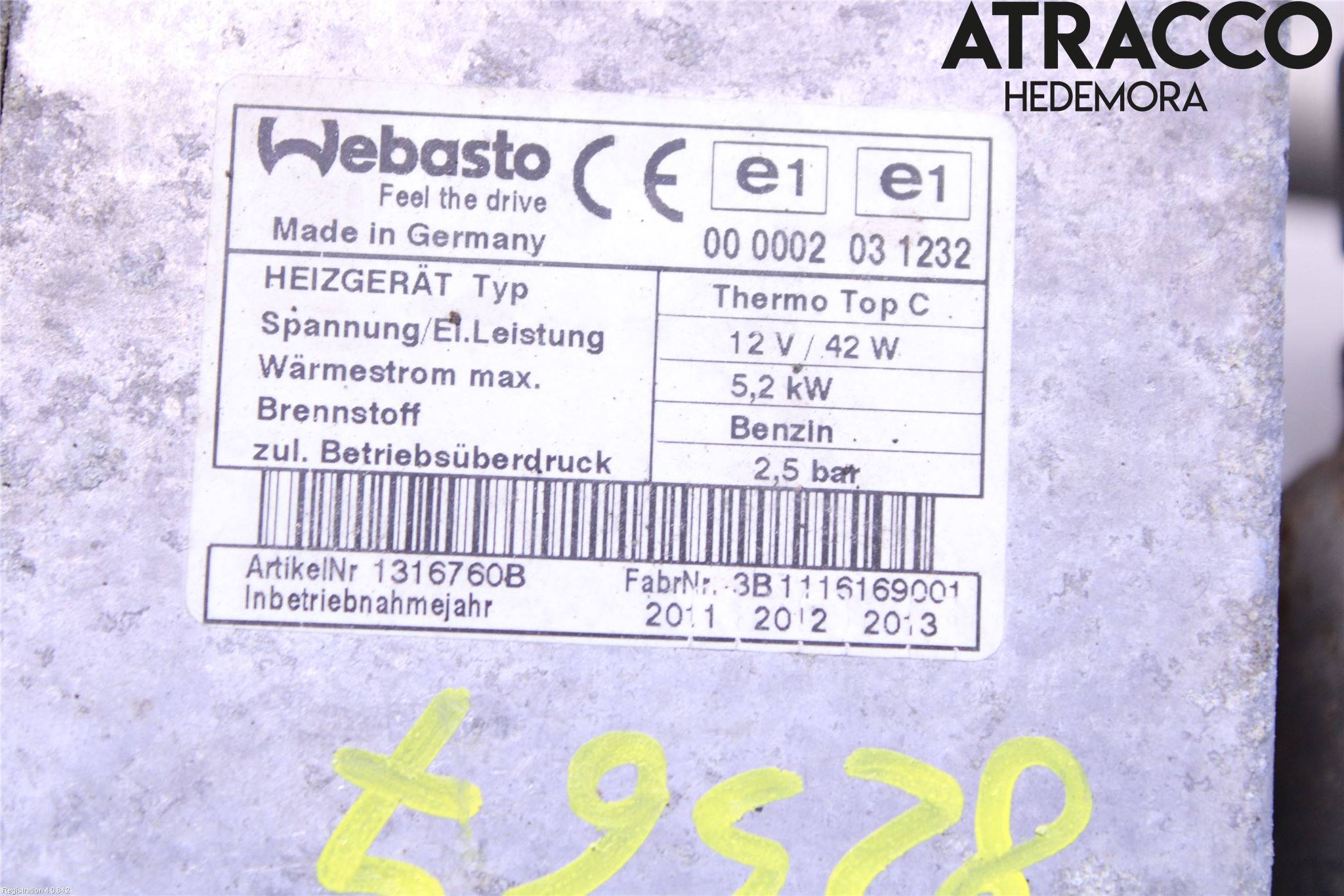 Kia CEED 06-12 Bensinvärmare