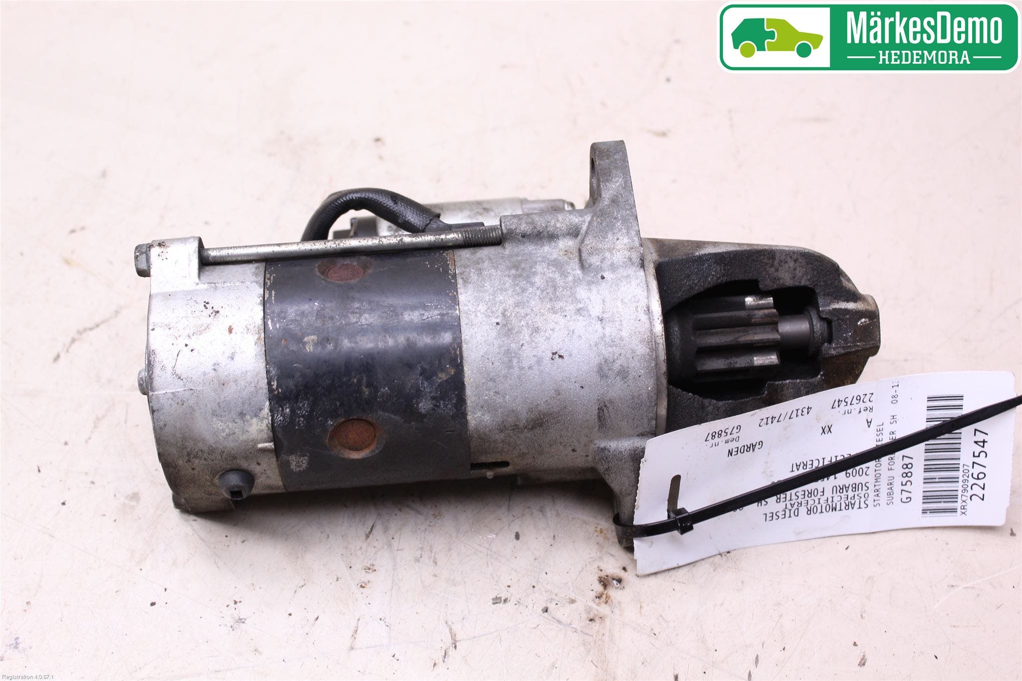 Subaru FORESTER SH 08-13 Startmotor Diesel