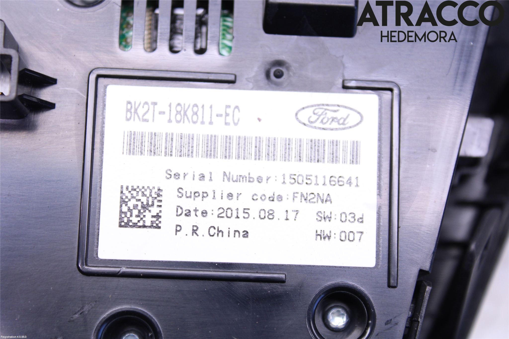 Ford TRANSIT/TOURNEO CUSTOM 13-24 Cd Radio - Multimediapanel