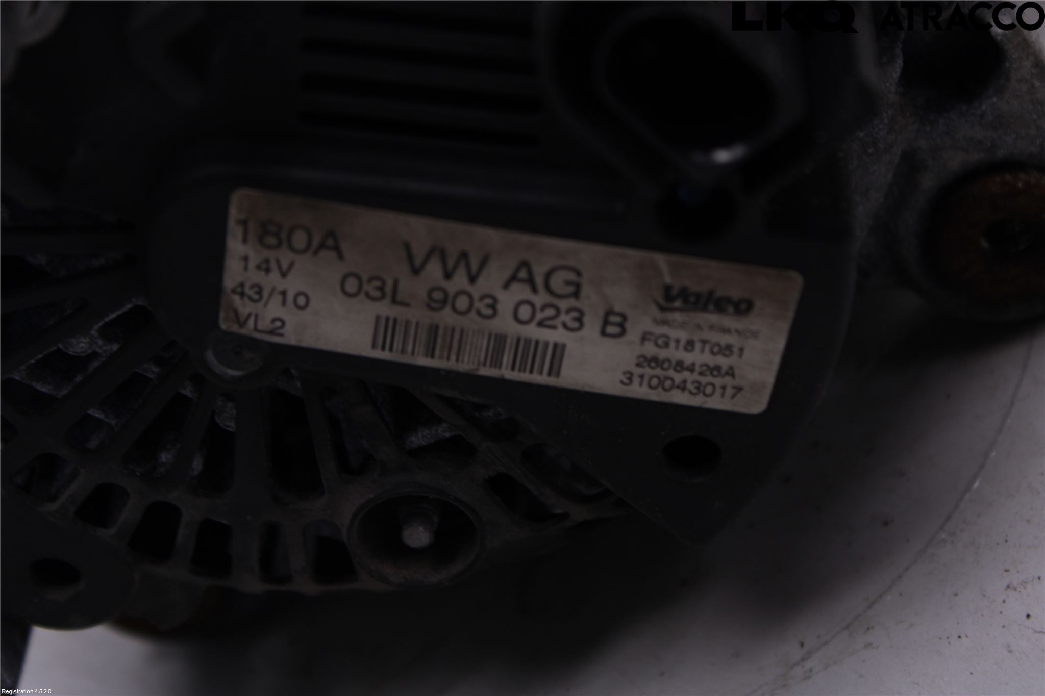 Volkswagen VW PASSAT 11-14 Generator