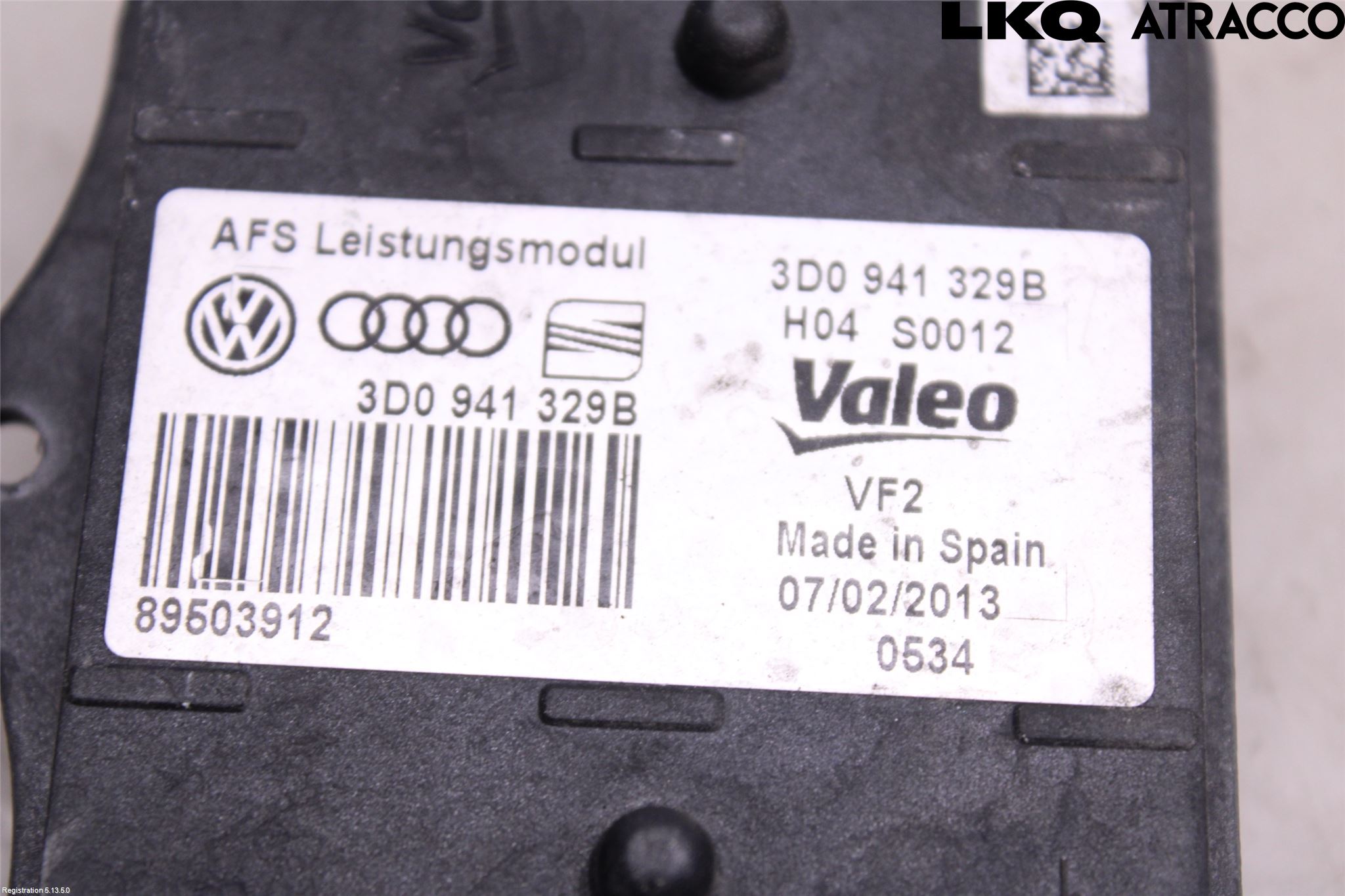 Volkswagen VW PASSAT 11-14 Styrenhet Strålkastare