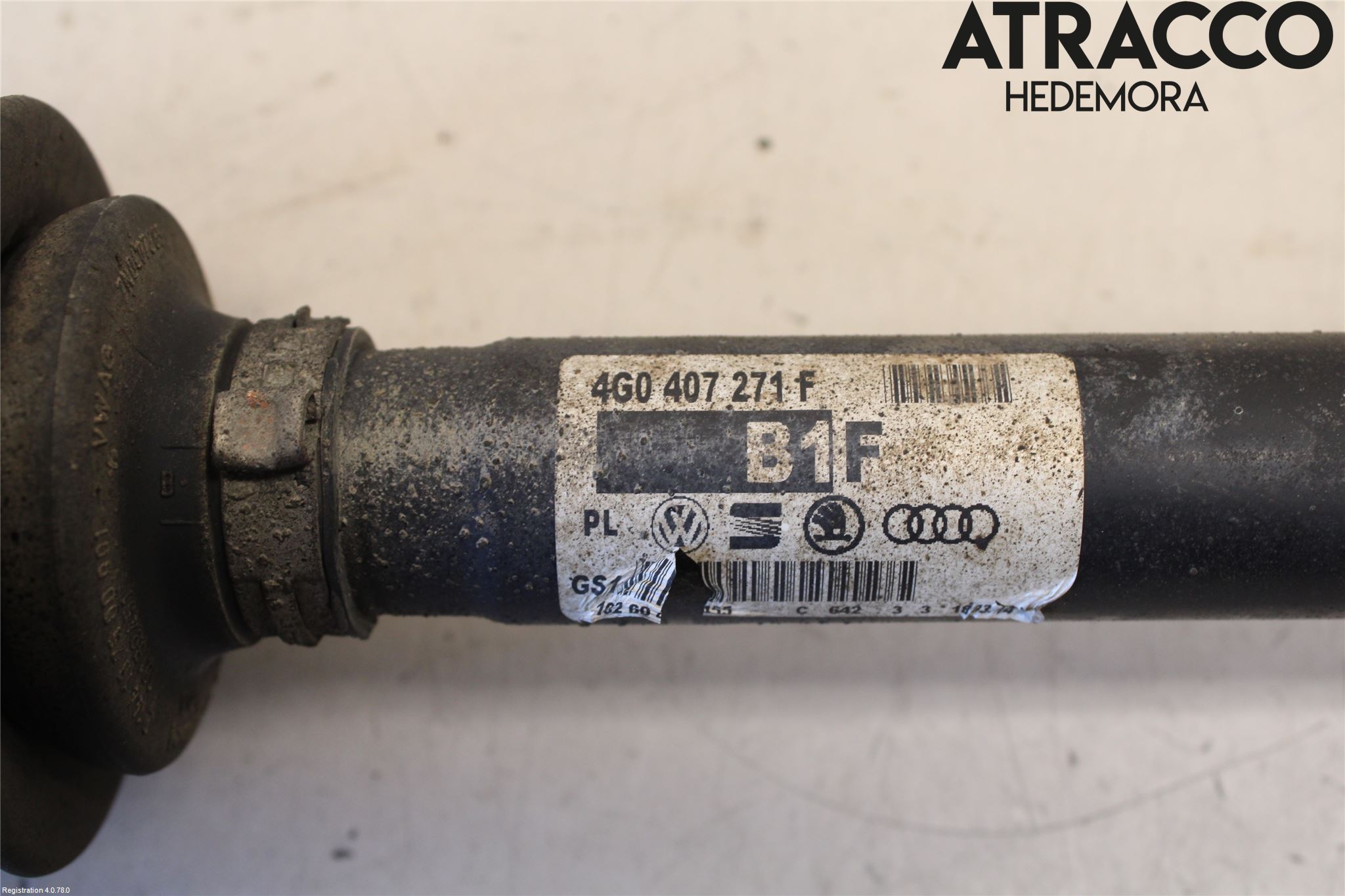Audi A6/S6 4G 11-18 Drivaxel Fram Höger