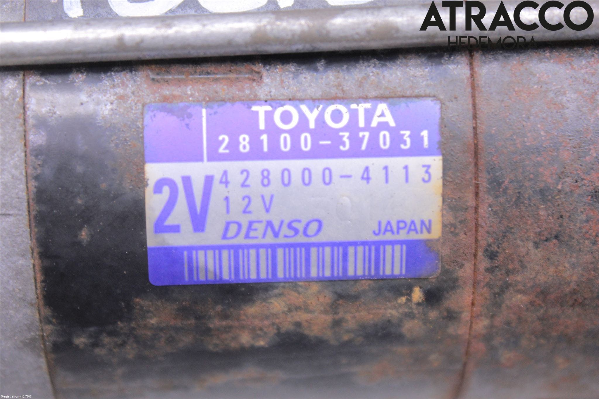 Toyota RAV4 13-18 Startmotor