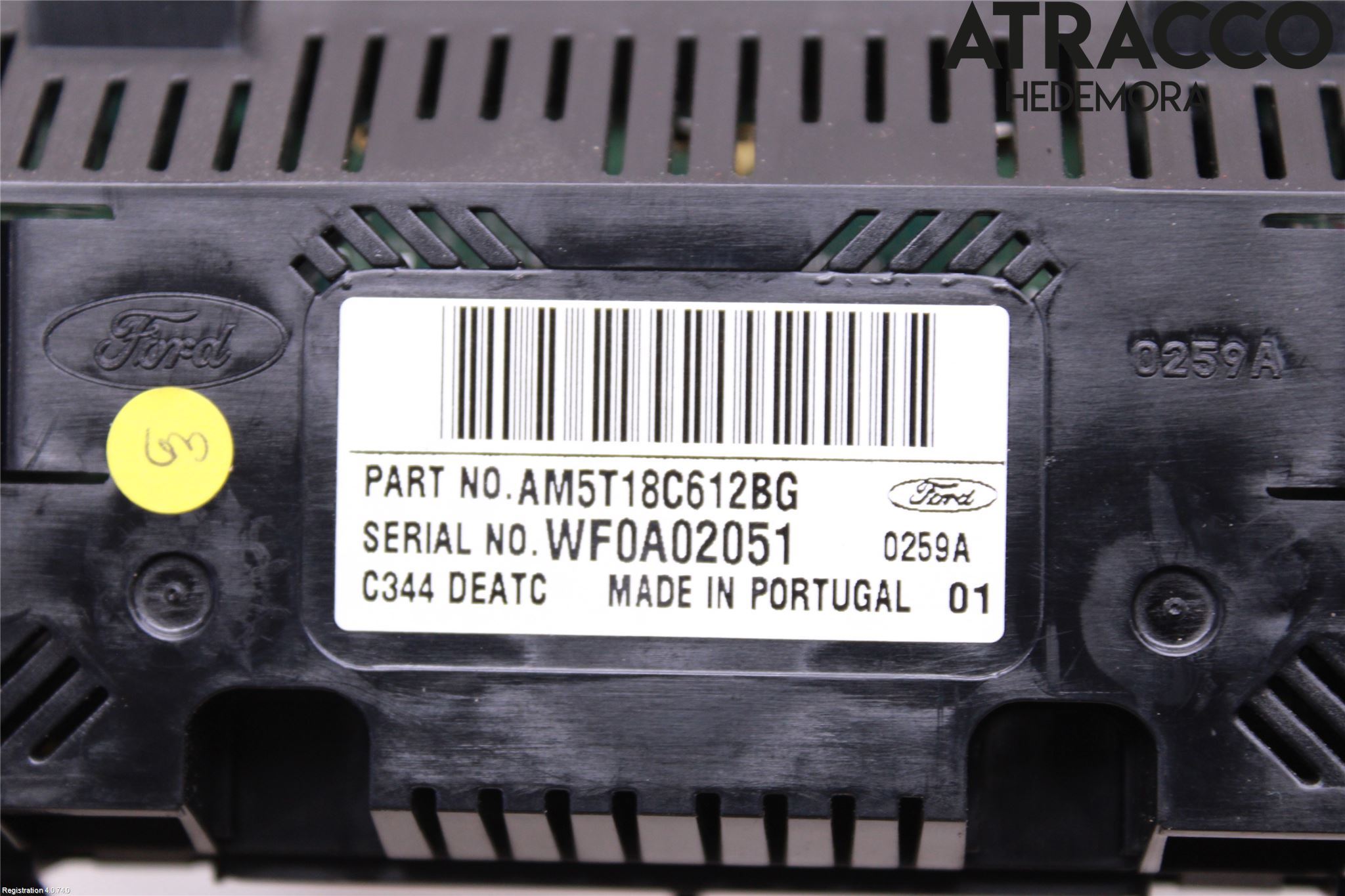 Ford GRAND C-MAX  11-14 Ac Styrenhet Ac Manöveren