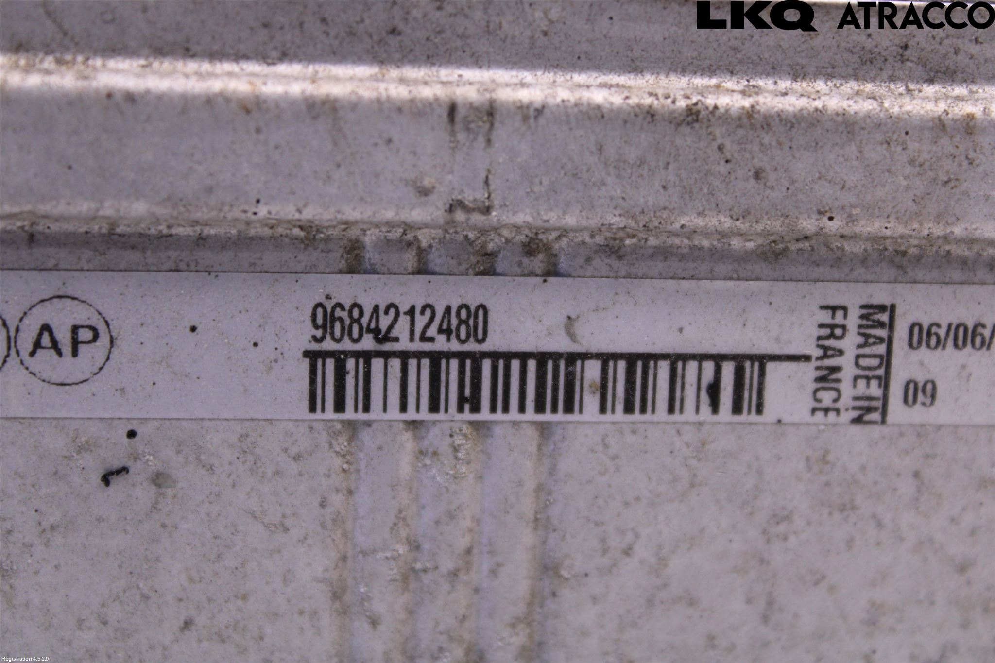 Citroen C4 II 11-18 Laddluft-Intercooler Kyl