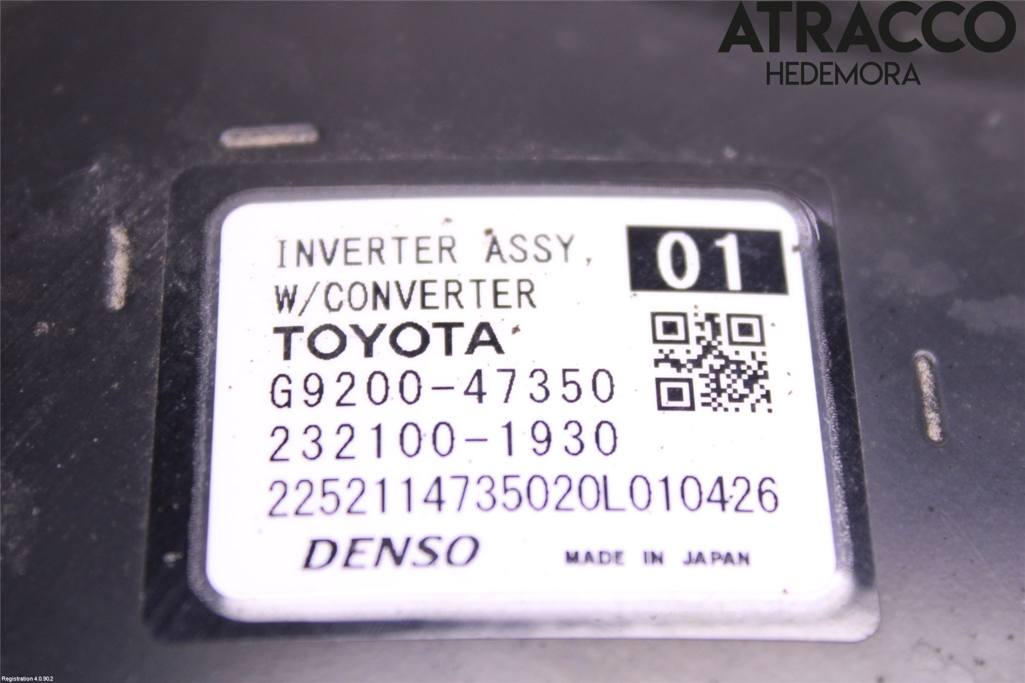 Toyota COROLLA 19- Hybridconverter