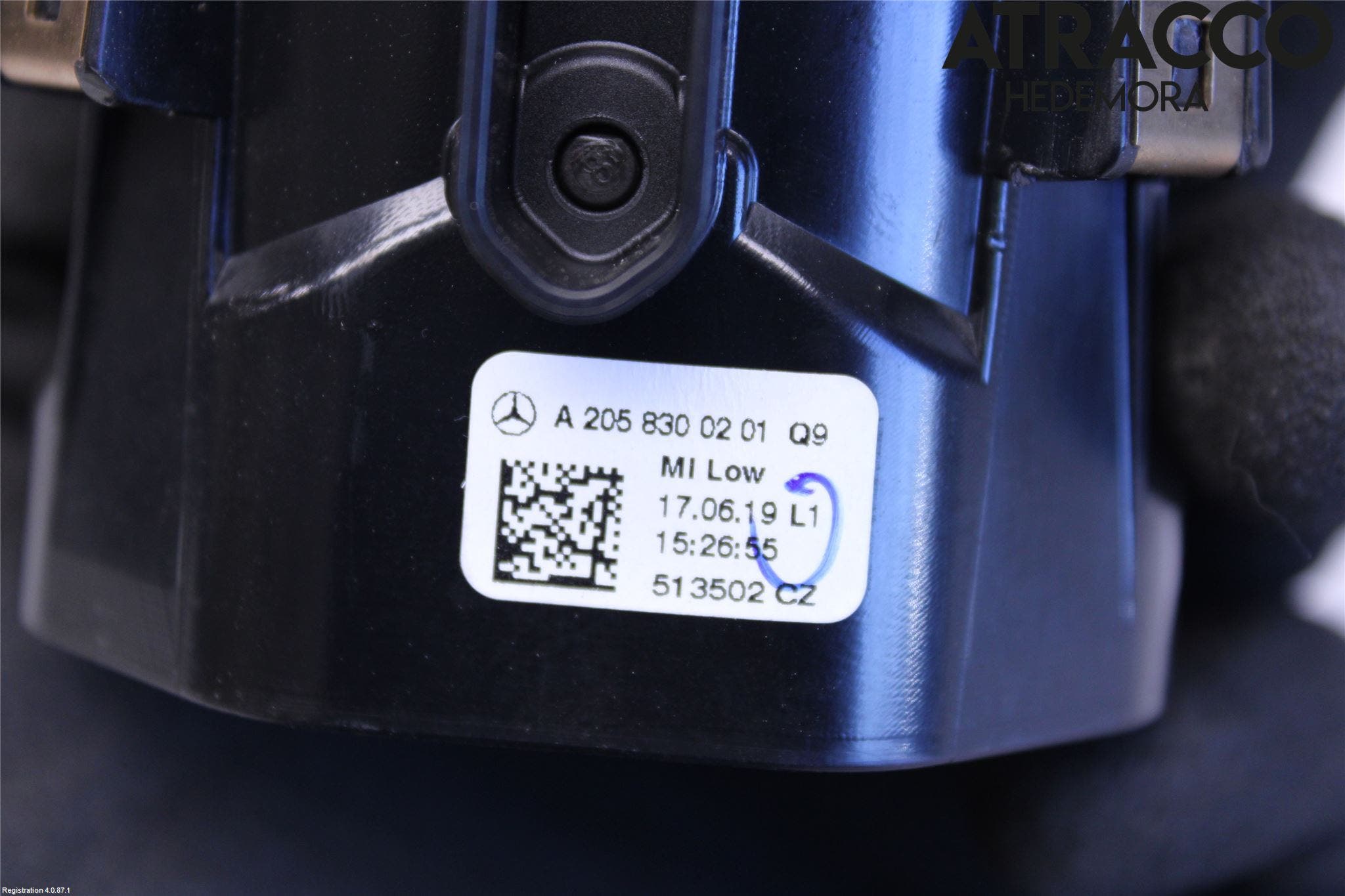 Mercedes-Benz MB C-KLASS (W205) 14-21 Defrosterkanal-Munstycke