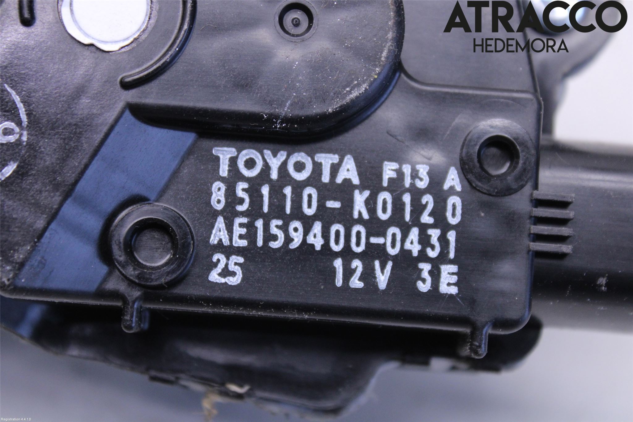 Toyota YARIS XP21 20- Torkarmotor Vindruta