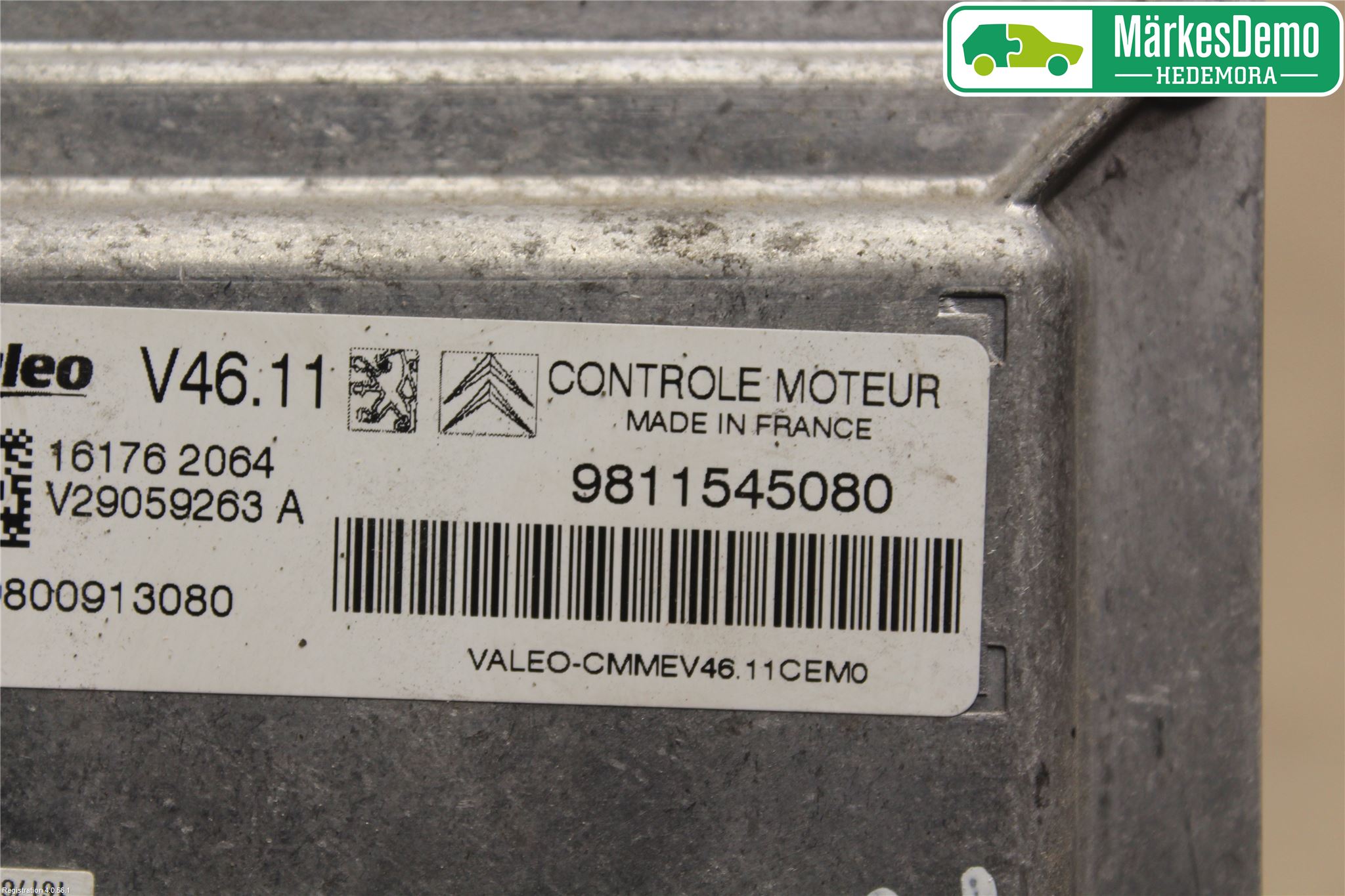 Citroen C3 10-17 Styrenhet Insprut Bensin