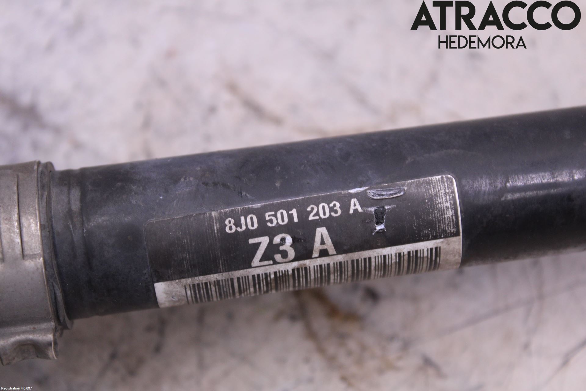 Audi TT/TTS 07-14 Drivaxel Bak Vänster