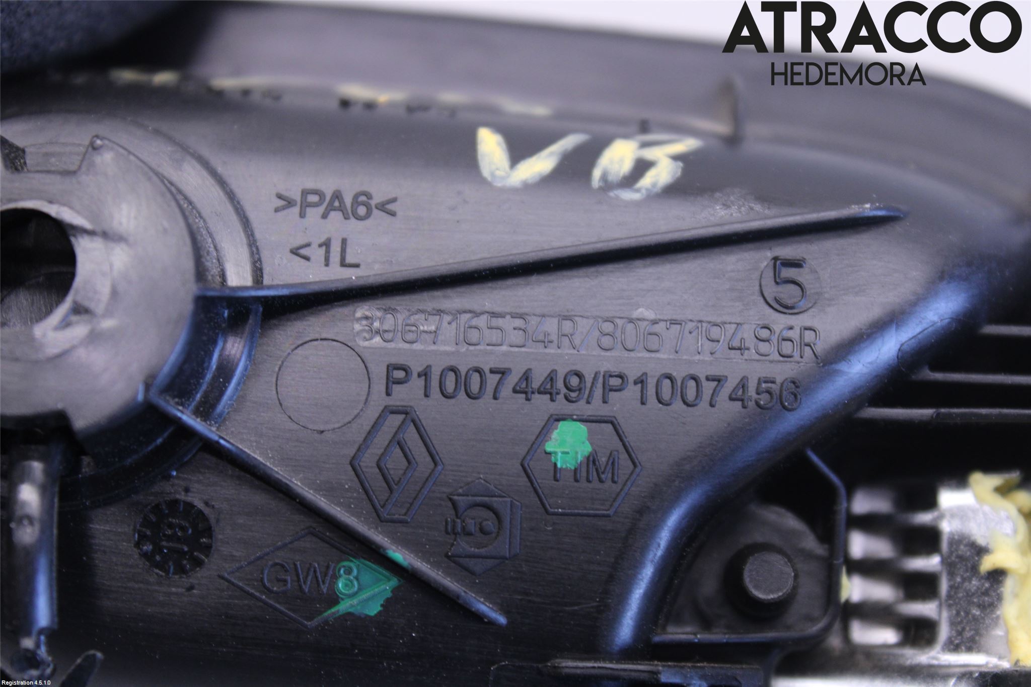 Dacia DUSTER 18-24 Dörrhandtag Inre Vä