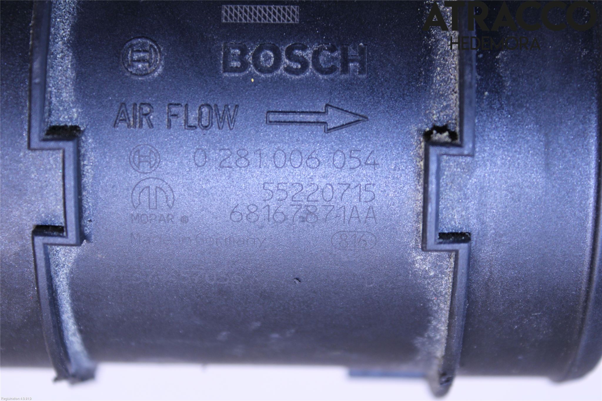 Opel COMBO D 12-18 Injluftmassamätare