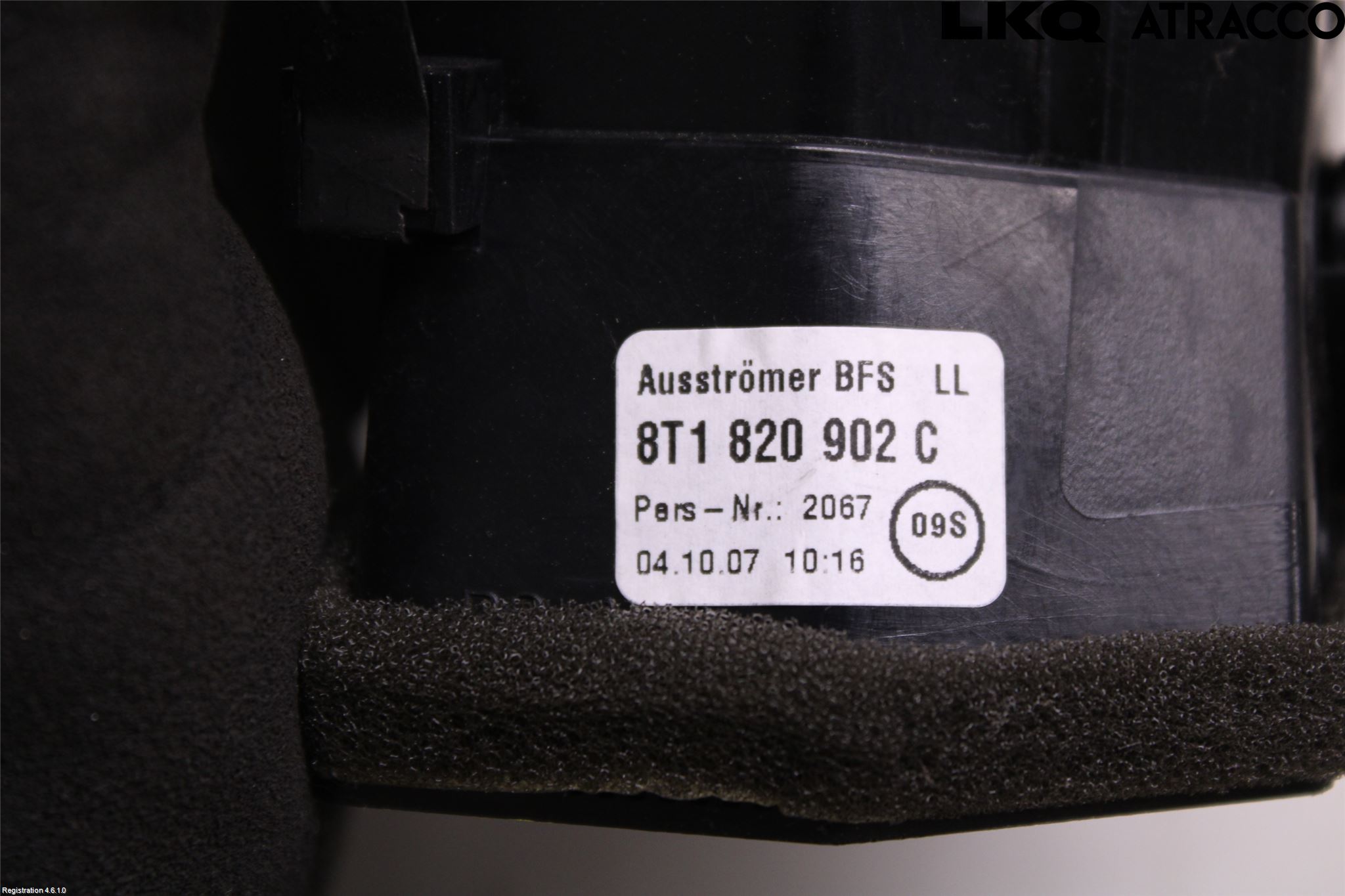 Audi A5 07-16 Defrosterkanal-Munstycke