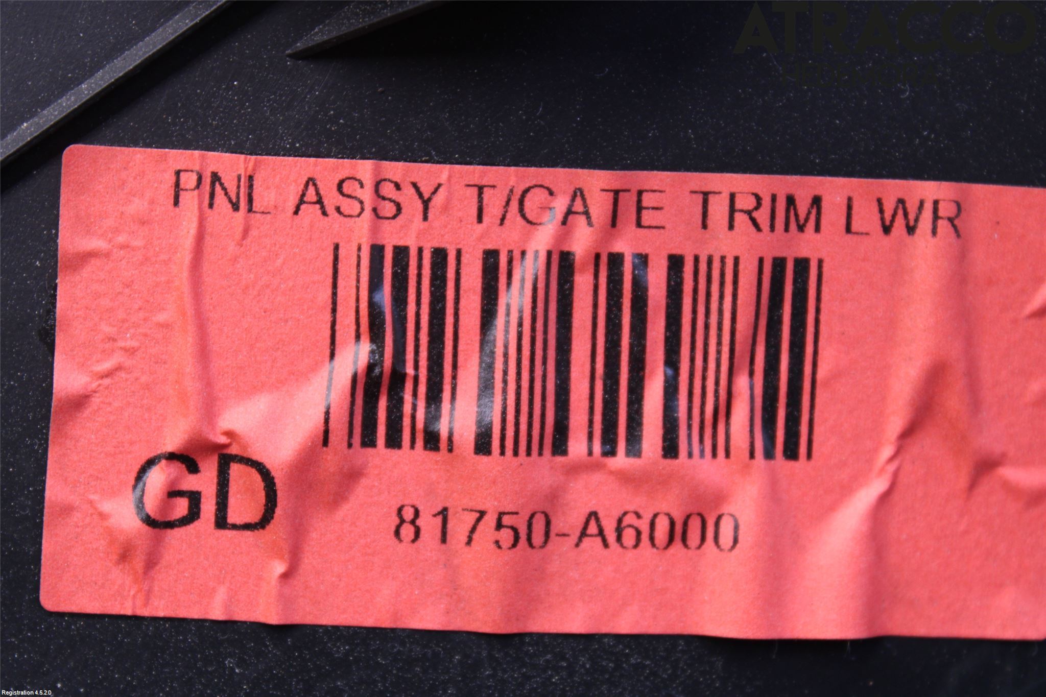 Hyundai i30 GD 13-17 Inredning Bakluckeklädsel