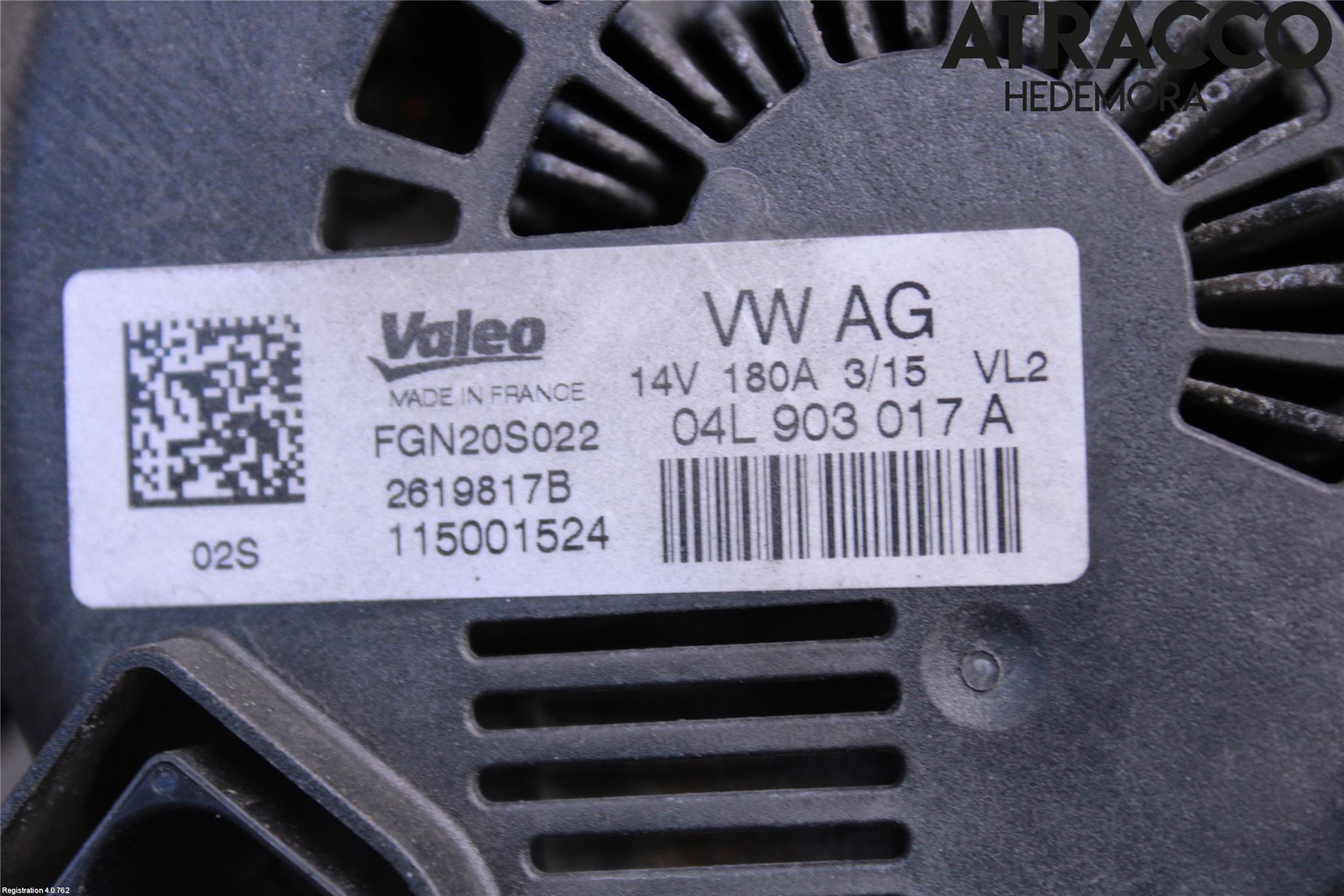 Audi Q5 09-16 Generator