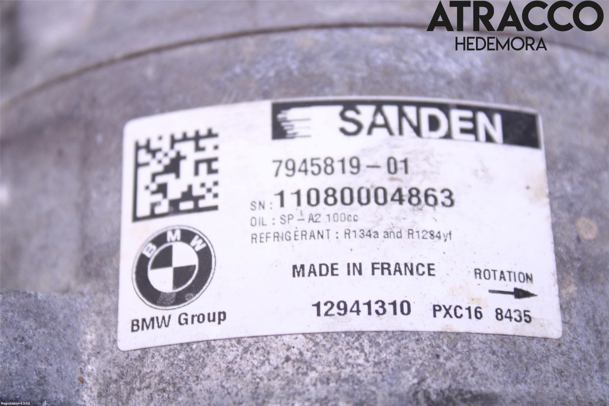 BMW 7 G11/G12 15-22 Ac Kompressor