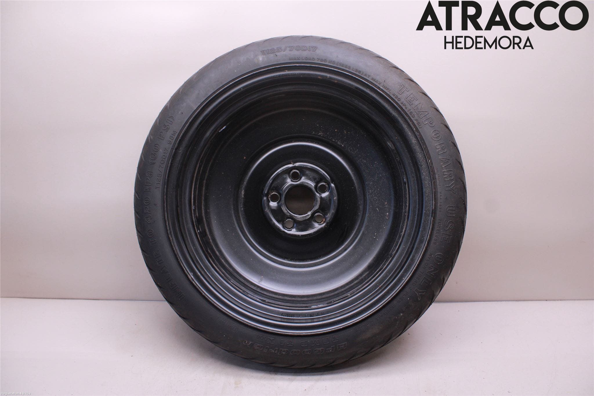 Toyota AVENSIS 03-06 Hjul Reservhjul Minityp