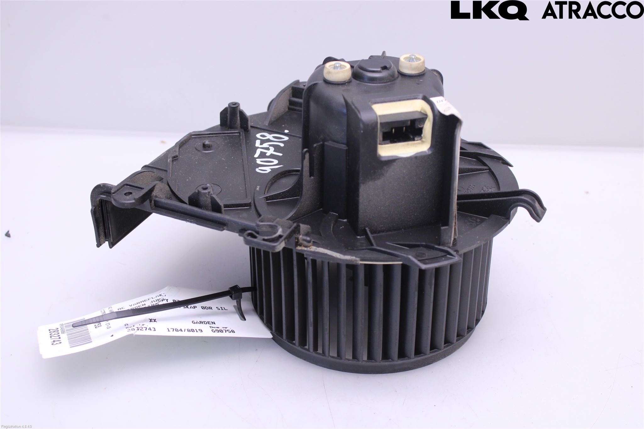 Citroen JUMPY 07-16 Ac Värmefläkt