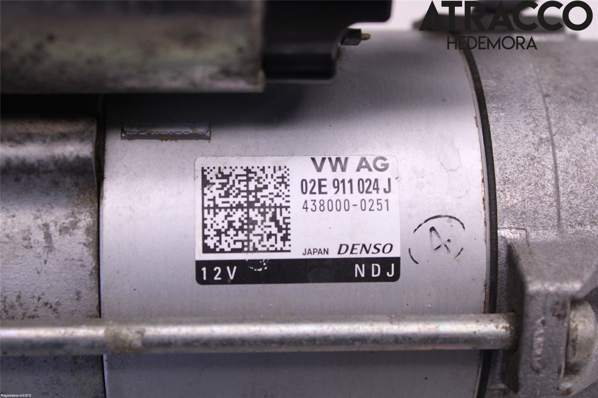 Volkswagen VW PASSAT 15-19 Startmotor Diesel