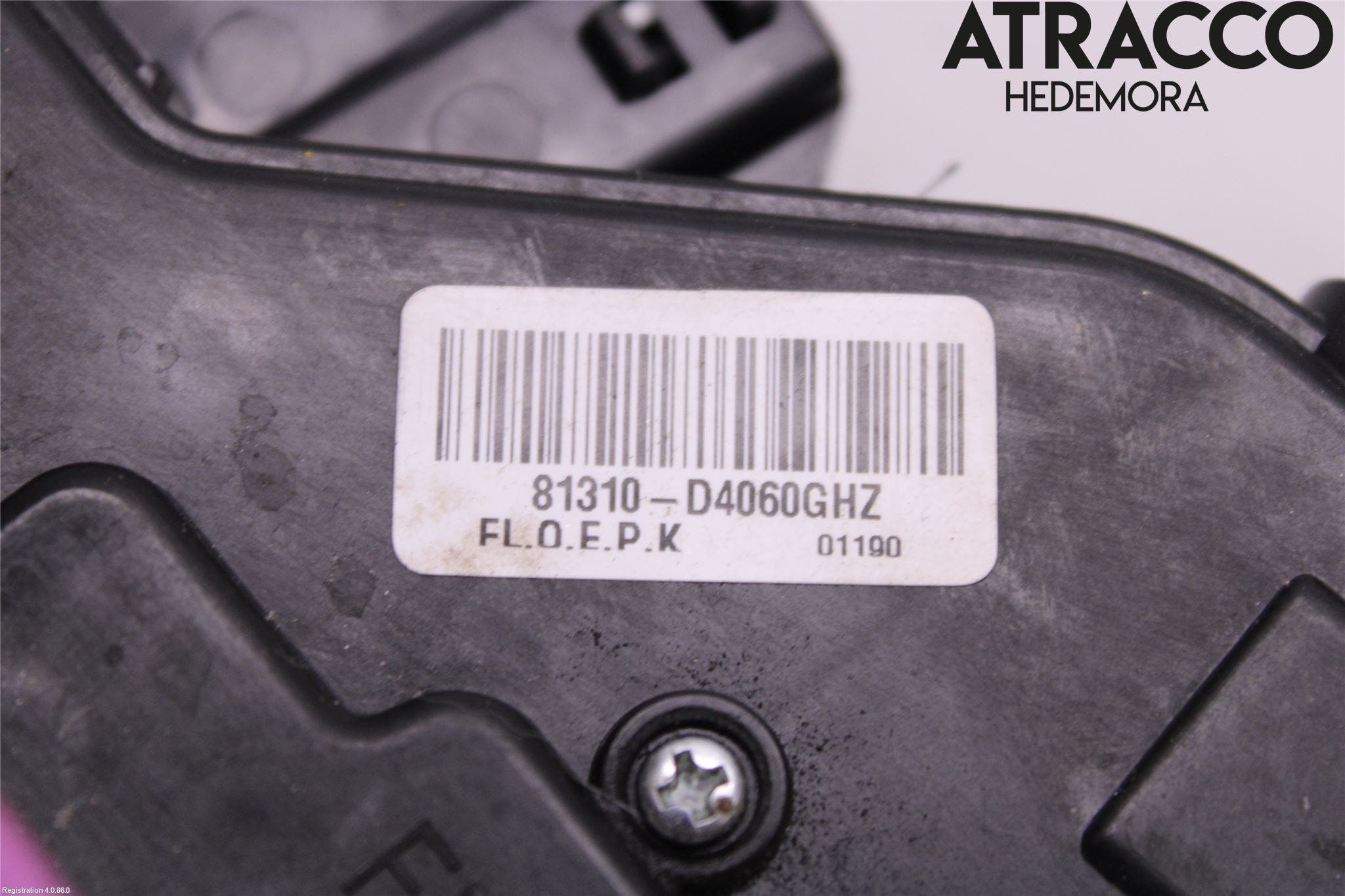 Kia OPTIMA 16-20 Låskista-Dörrlås