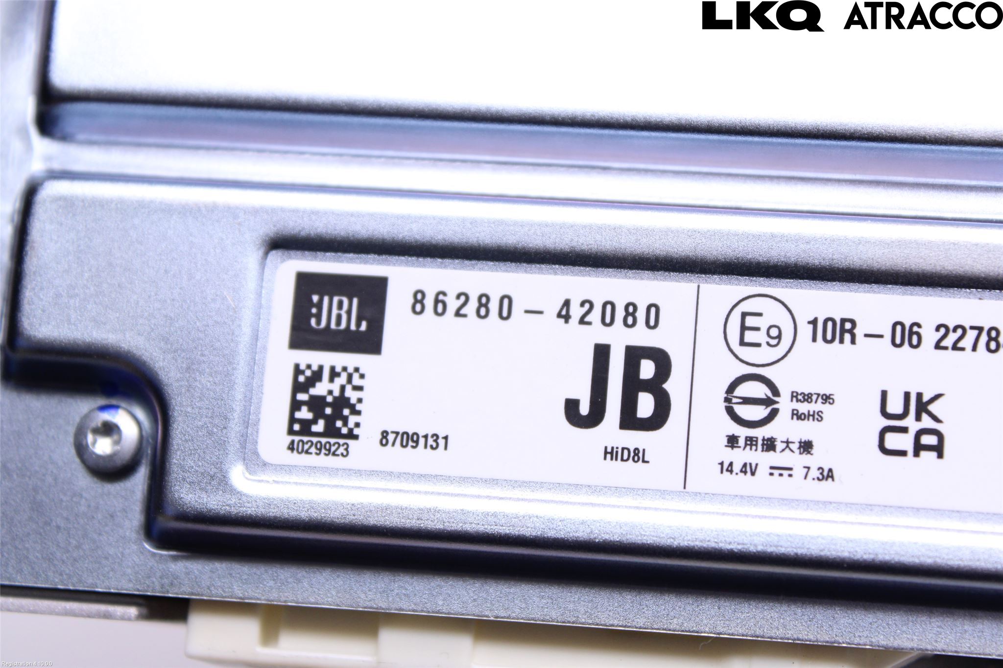 Toyota bZ4X EA10 22- Radio-Stereo Förstärkare