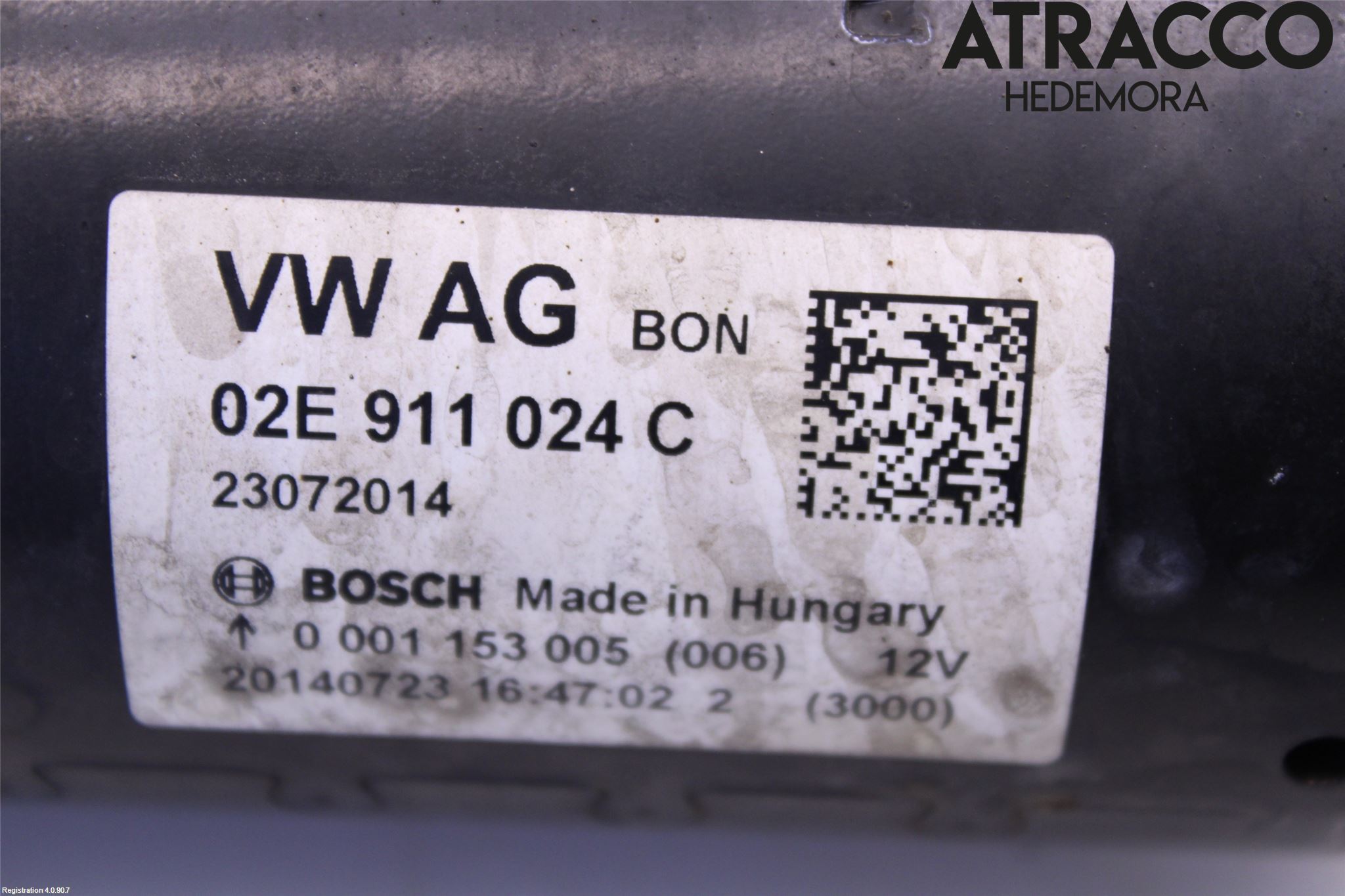 Volkswagen VW PASSAT CC 08-16 Startmotor Diesel