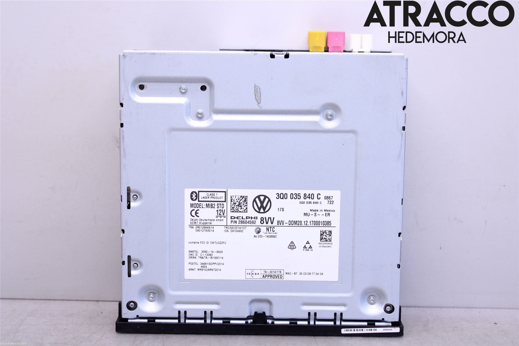 Volkswagen VW TIGUAN ALLSPACE 18- Cd Radio - Multimediapanel