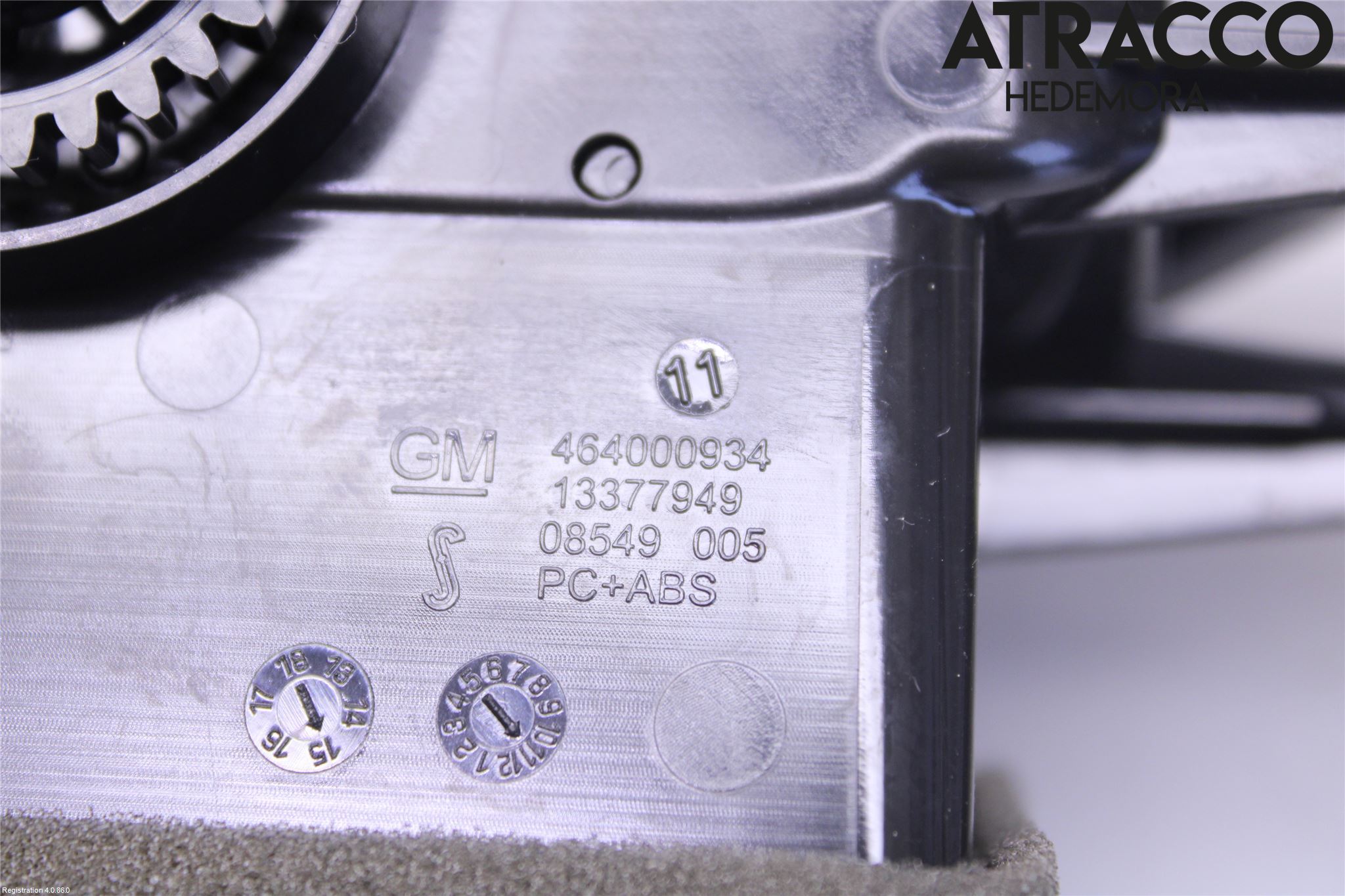 Opel CORSA E 15-19 Defrosterkanal-Munstycke