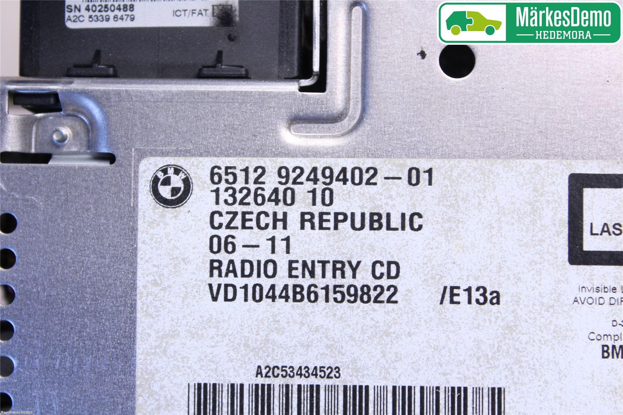 BMW 1 E87/81 5D/3D 03-11 Cd Radio - Multimediapanel
