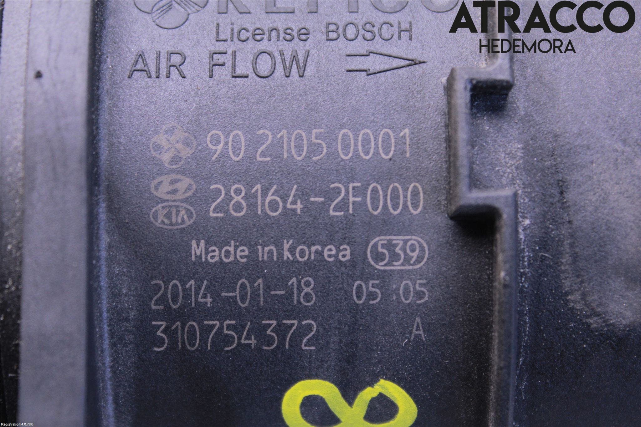 Hyundai SANTA FE 13-18 Injluftmassamätare