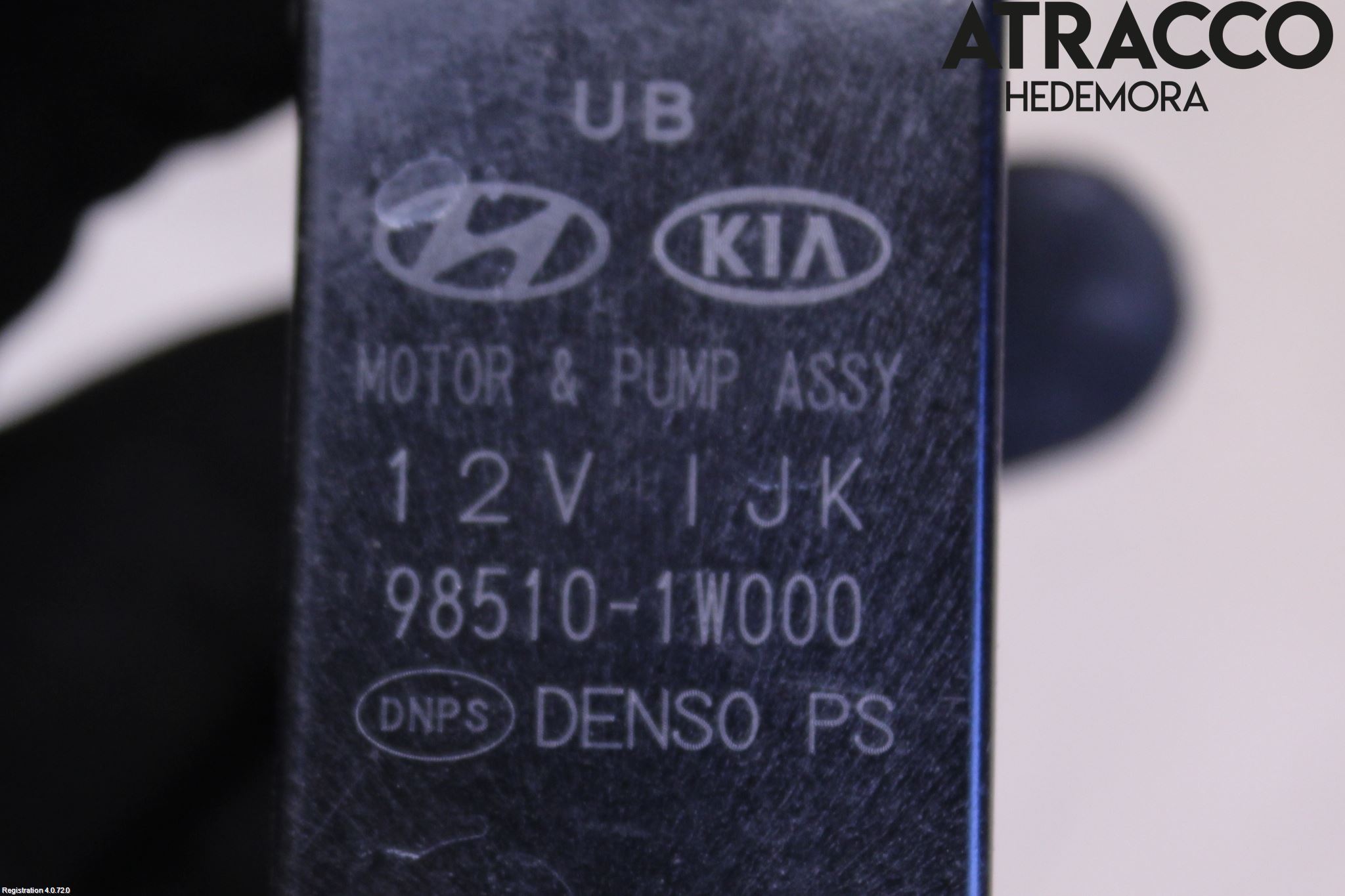 Kia CEED 12-18 Spolarpump Vindruta