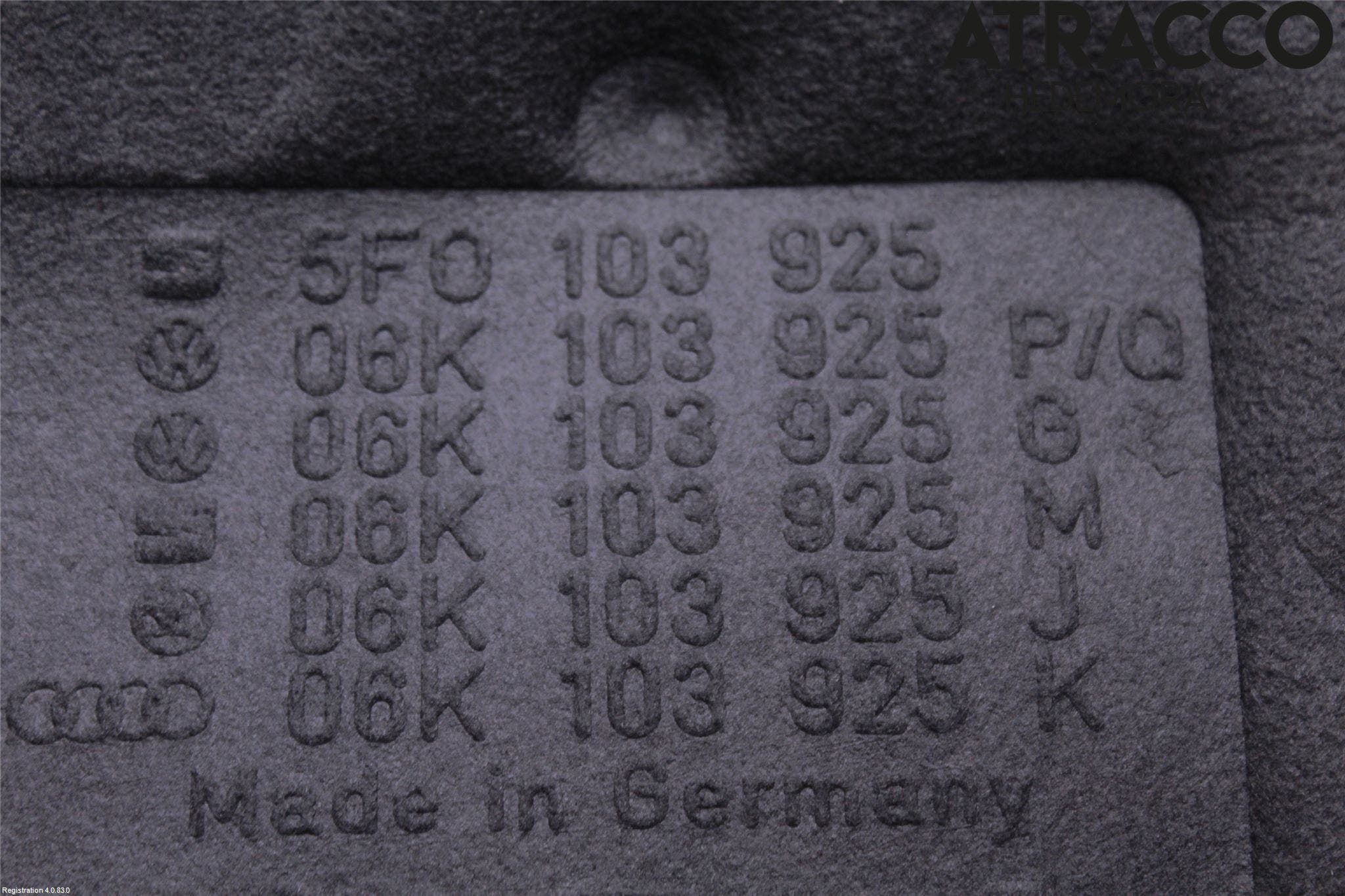 Volkswagen VW GOLF / E-GOLF VII 13-20 Motorkåpa