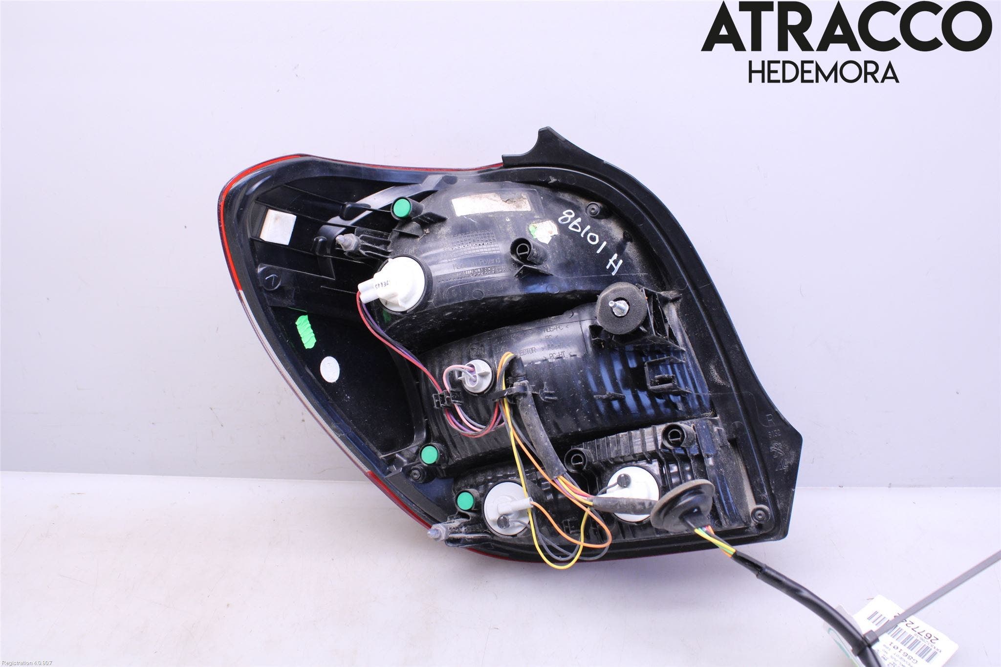 Peugeot 108 15-22 Bakljus Höger