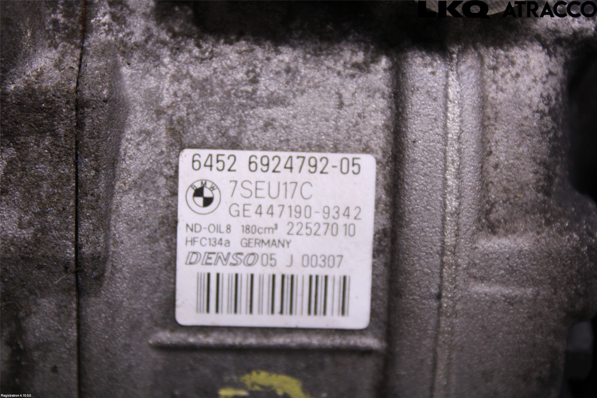 BMW 3 E90/91 SED/TOU 05-12 Ac Kompressor